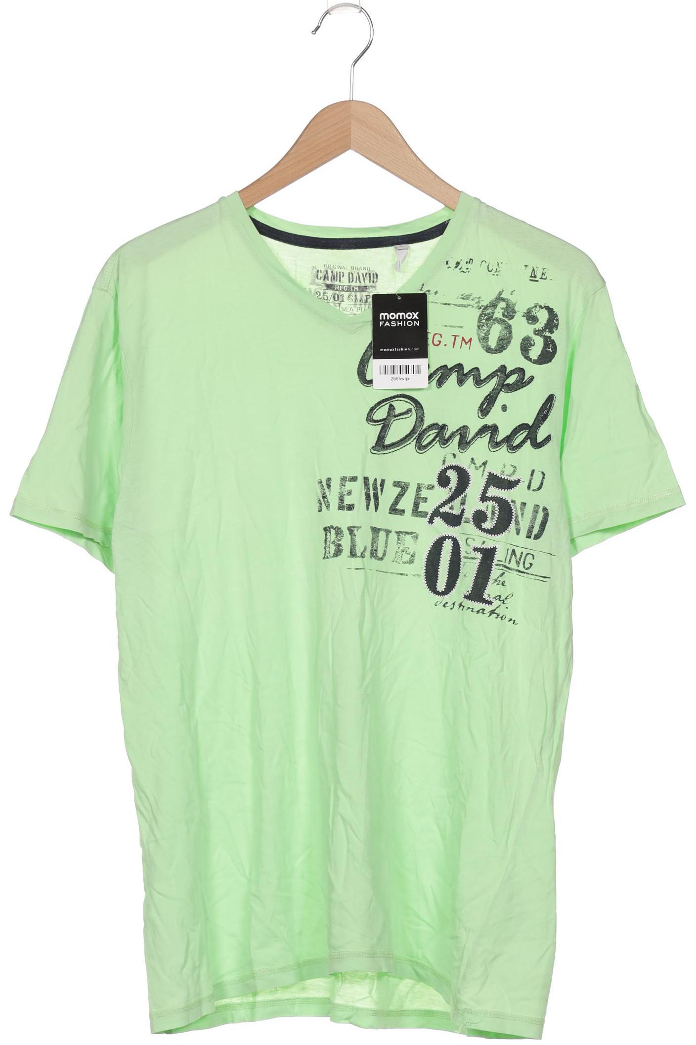 

Camp David Herren T-Shirt, hellgrün, Gr. 52