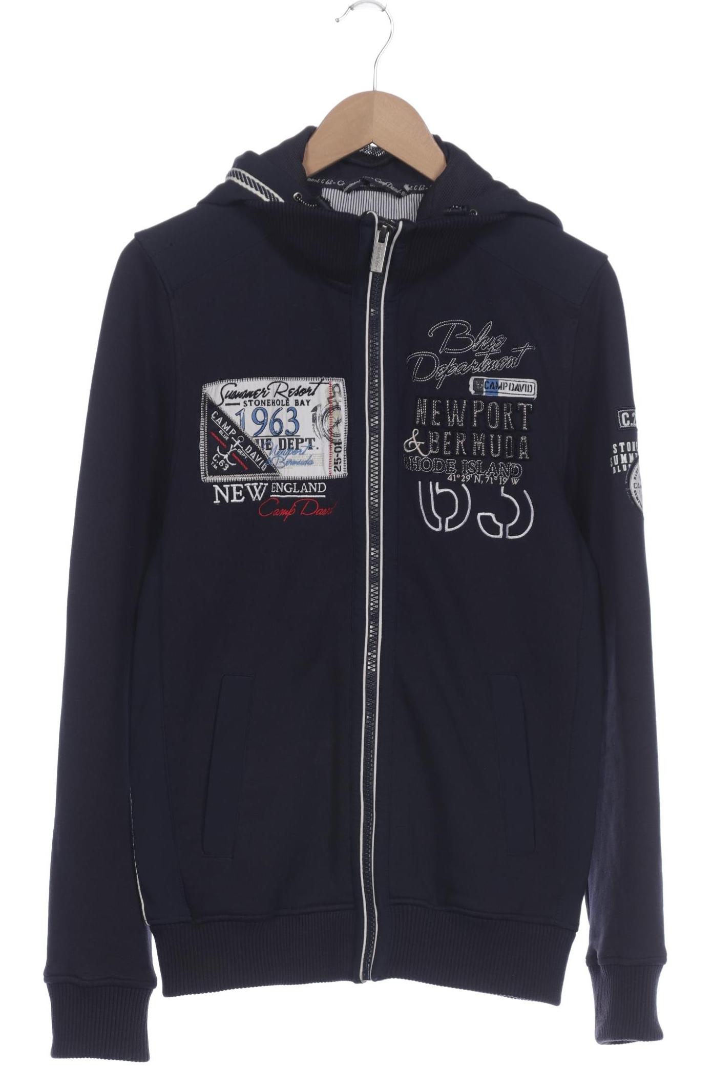 

Camp David Herren Kapuzenpullover, marineblau, Gr. 46