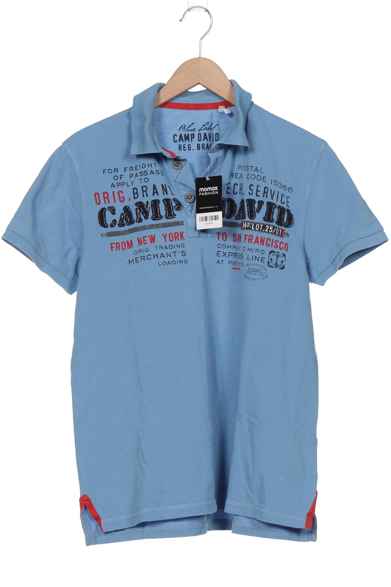 

Camp David Herren Poloshirt, blau