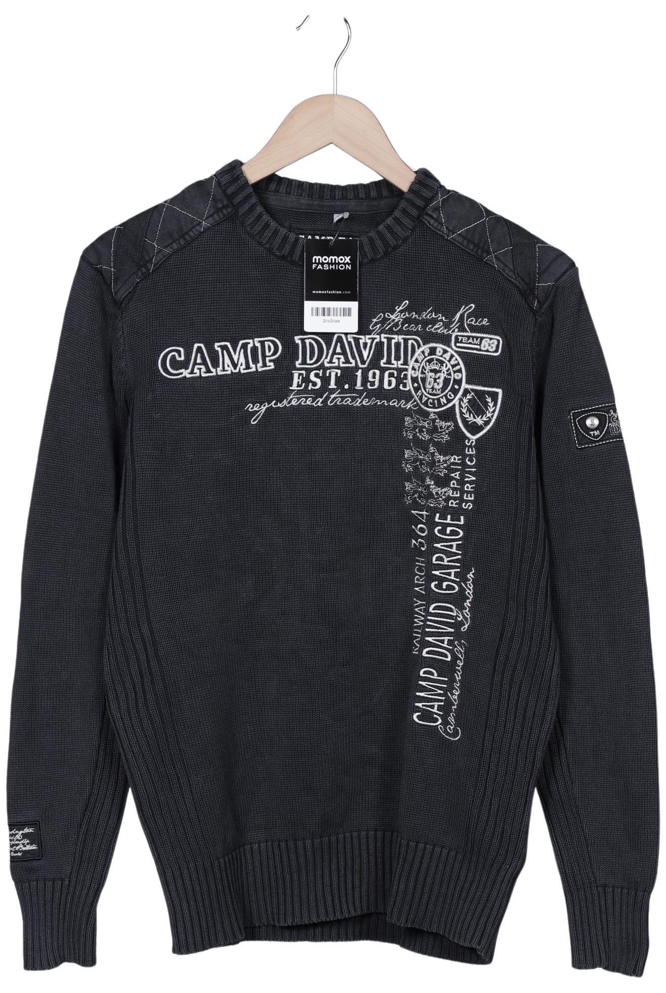

Camp David Herren Pullover, grau, Gr. 48