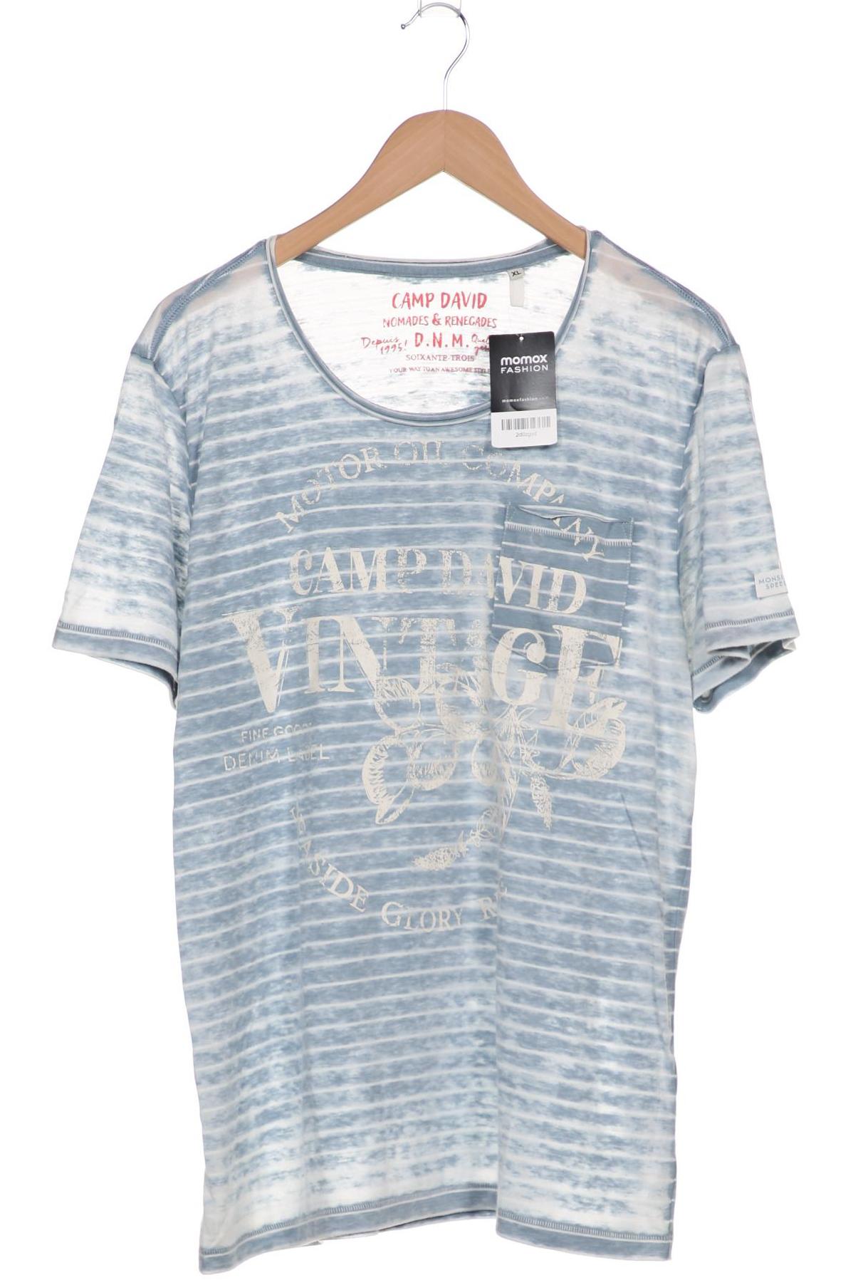 

Camp David Herren T-Shirt, hellblau