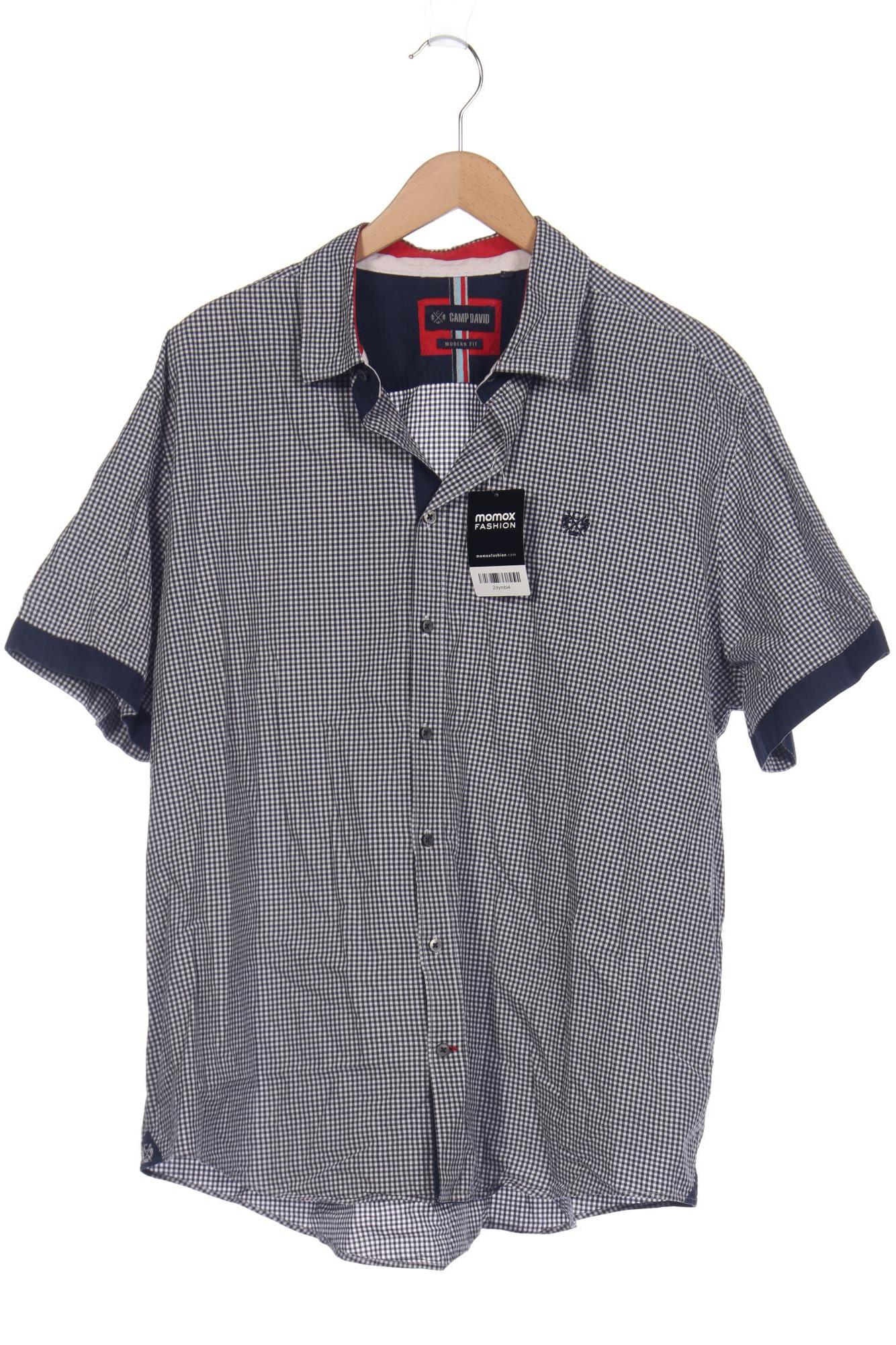 

Camp David Herren Hemd, schwarz