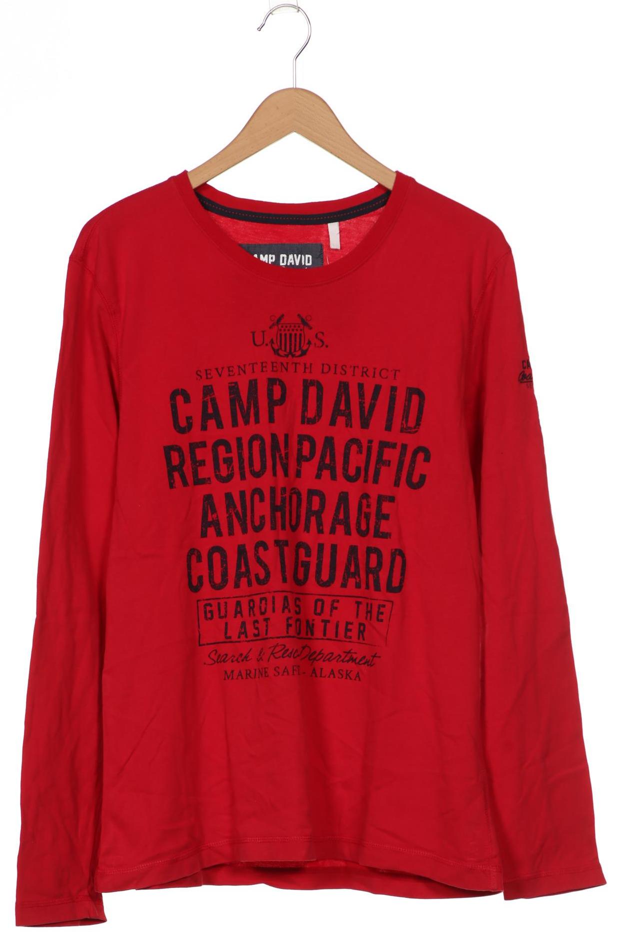 

Camp David Herren Langarmshirt, rot