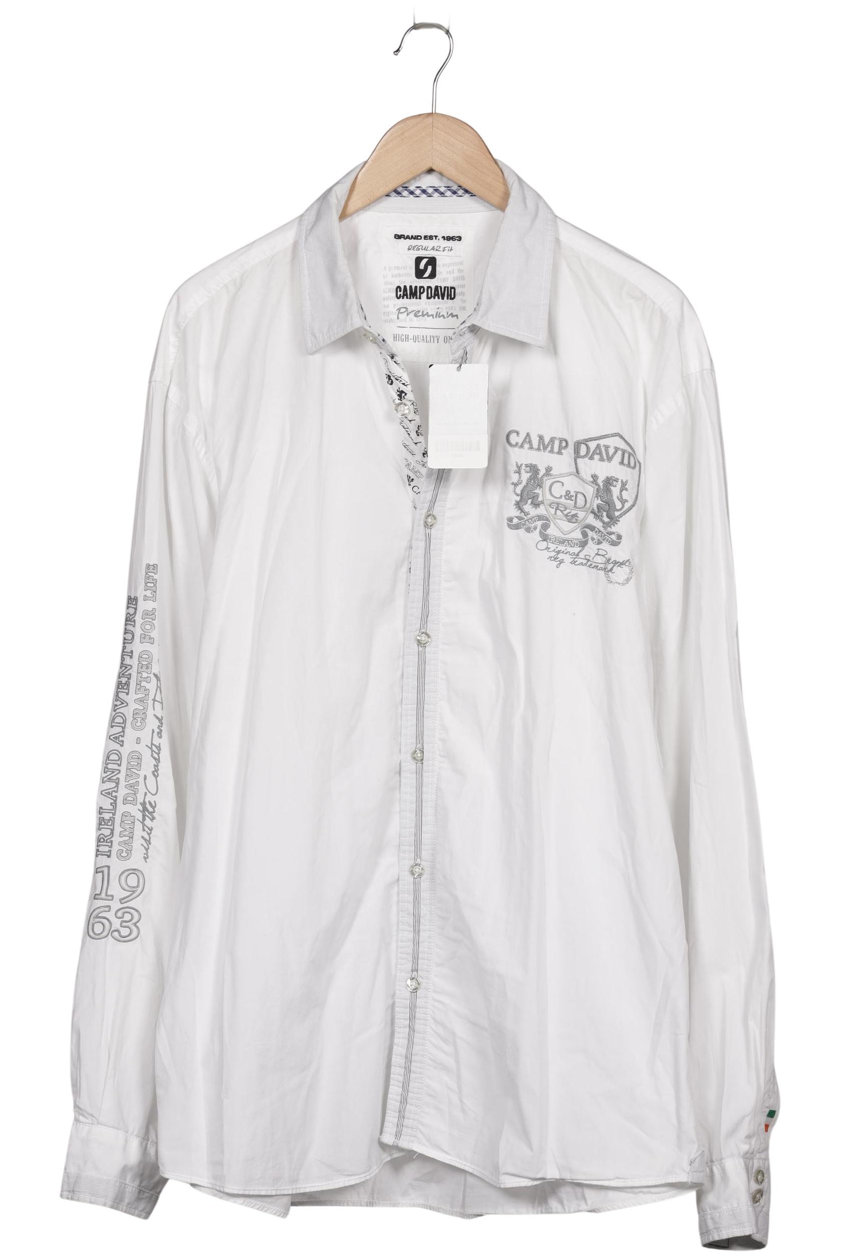 

Camp David Herren Hemd, weiß, Gr. 56