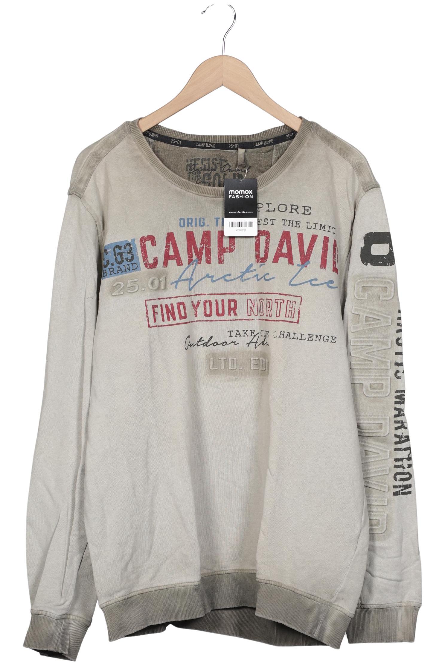 

Camp David Herren Sweatshirt, hellgrün, Gr. 56