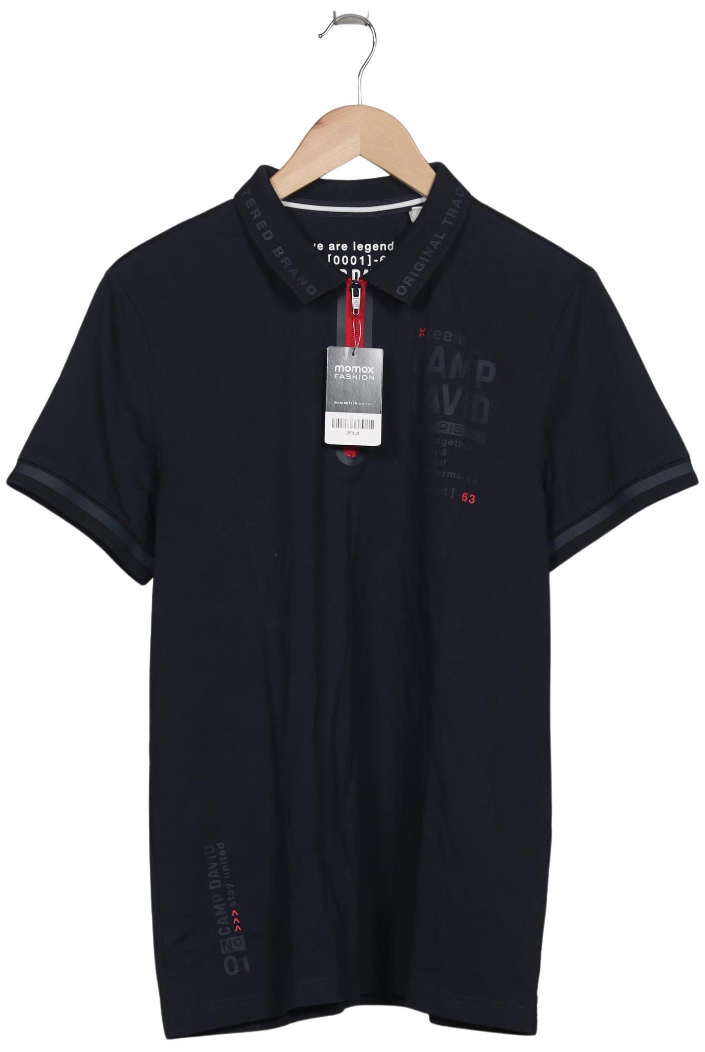 

Camp David Herren Poloshirt, marineblau, Gr. 48