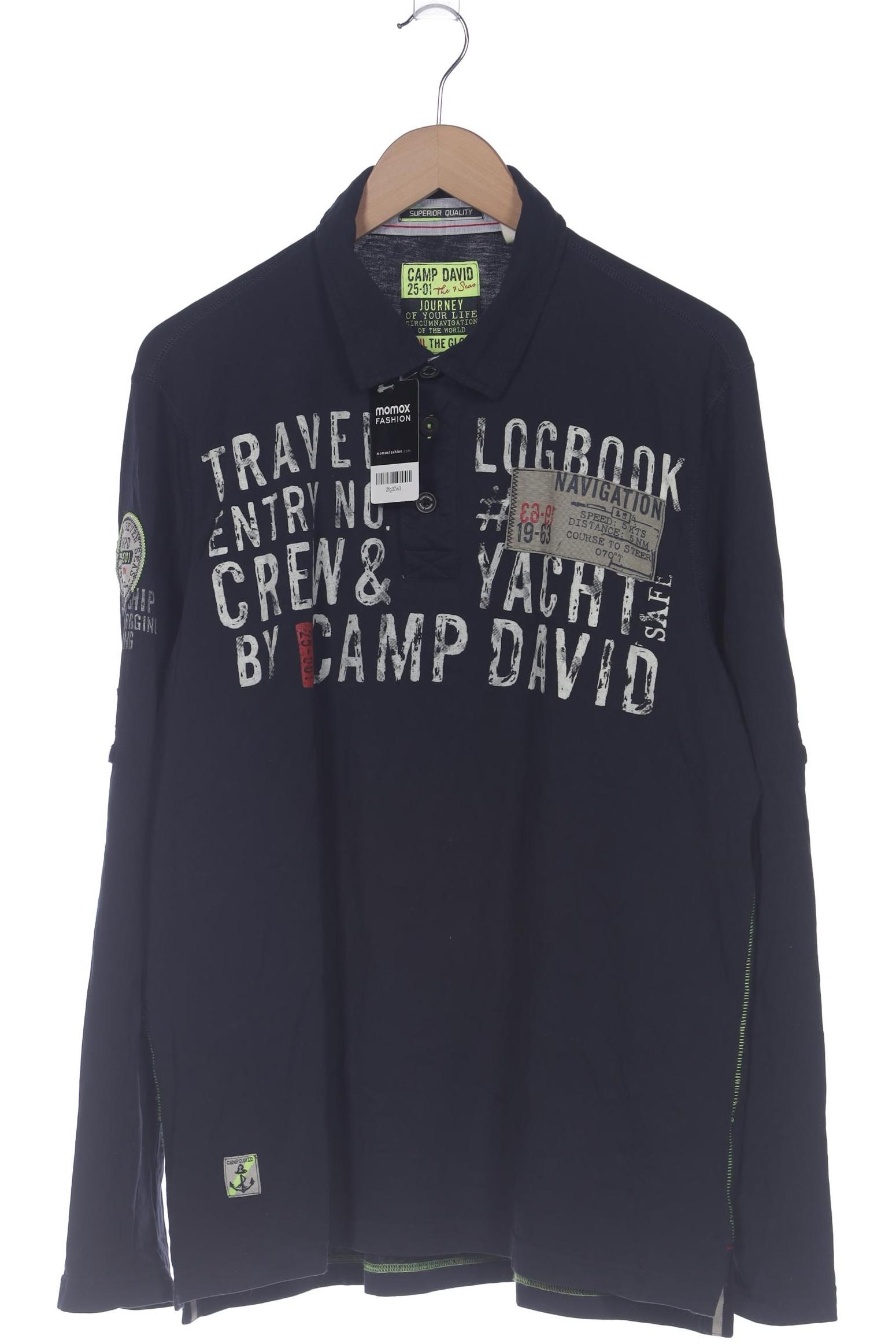 

Camp David Herren Poloshirt, marineblau, Gr. 54