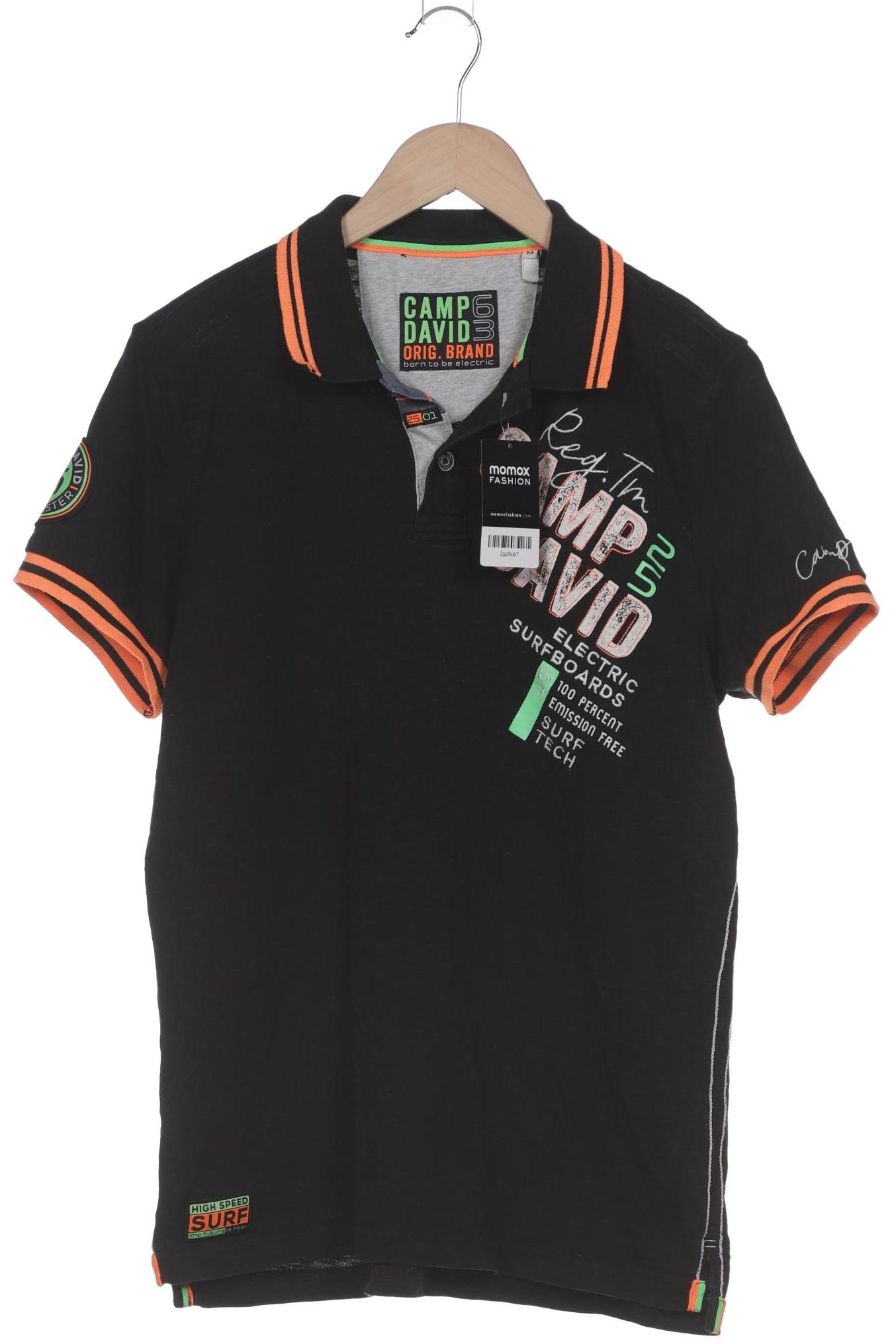 

Camp David Herren Poloshirt, schwarz, Gr. 48
