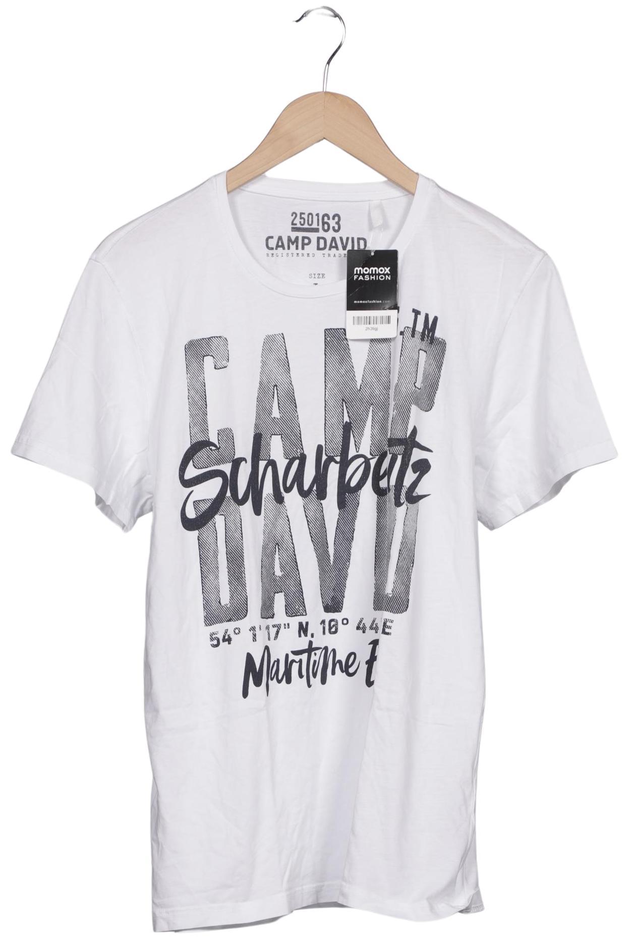 

Camp David Herren T-Shirt, weiß, Gr. 52