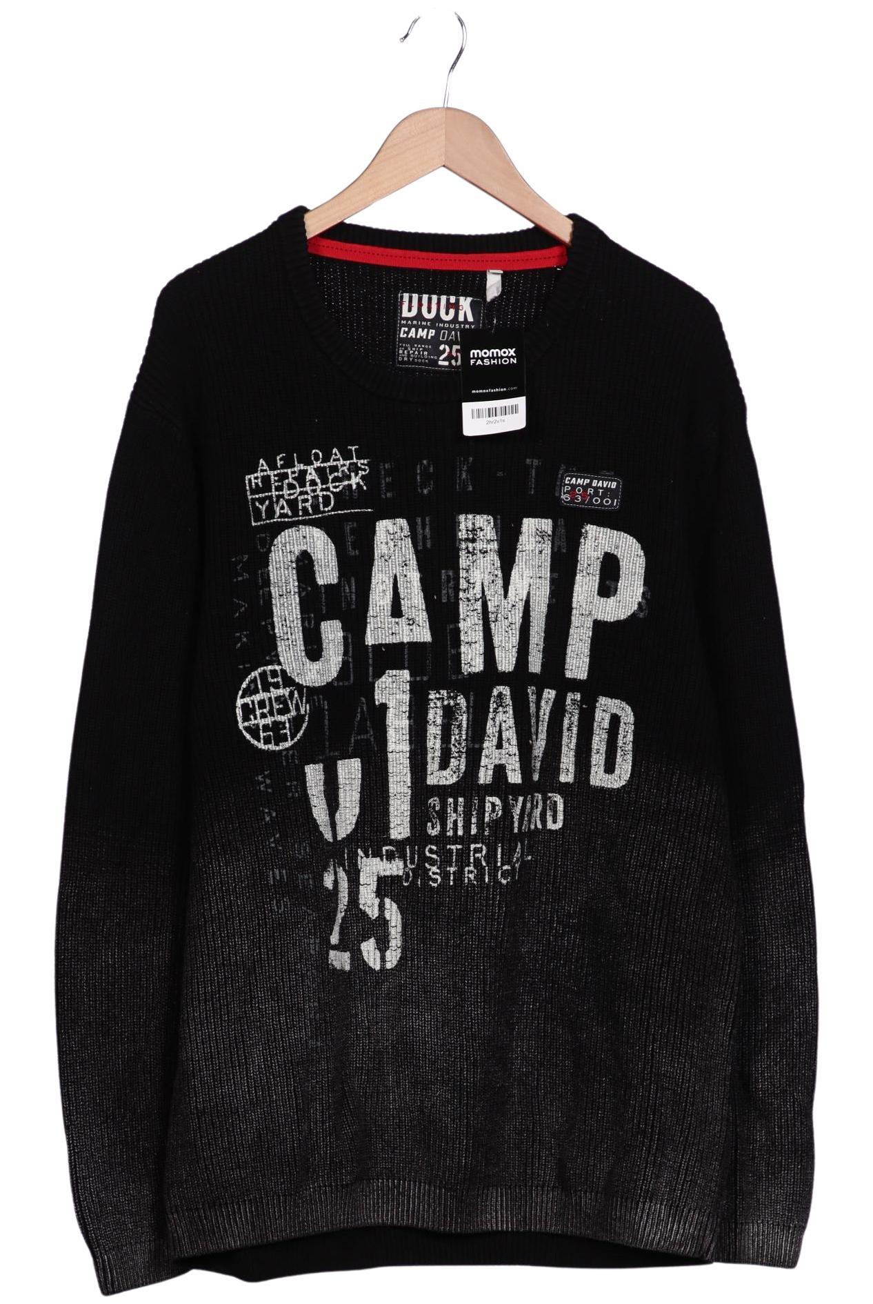 

Camp David Herren Pullover, schwarz, Gr. 58