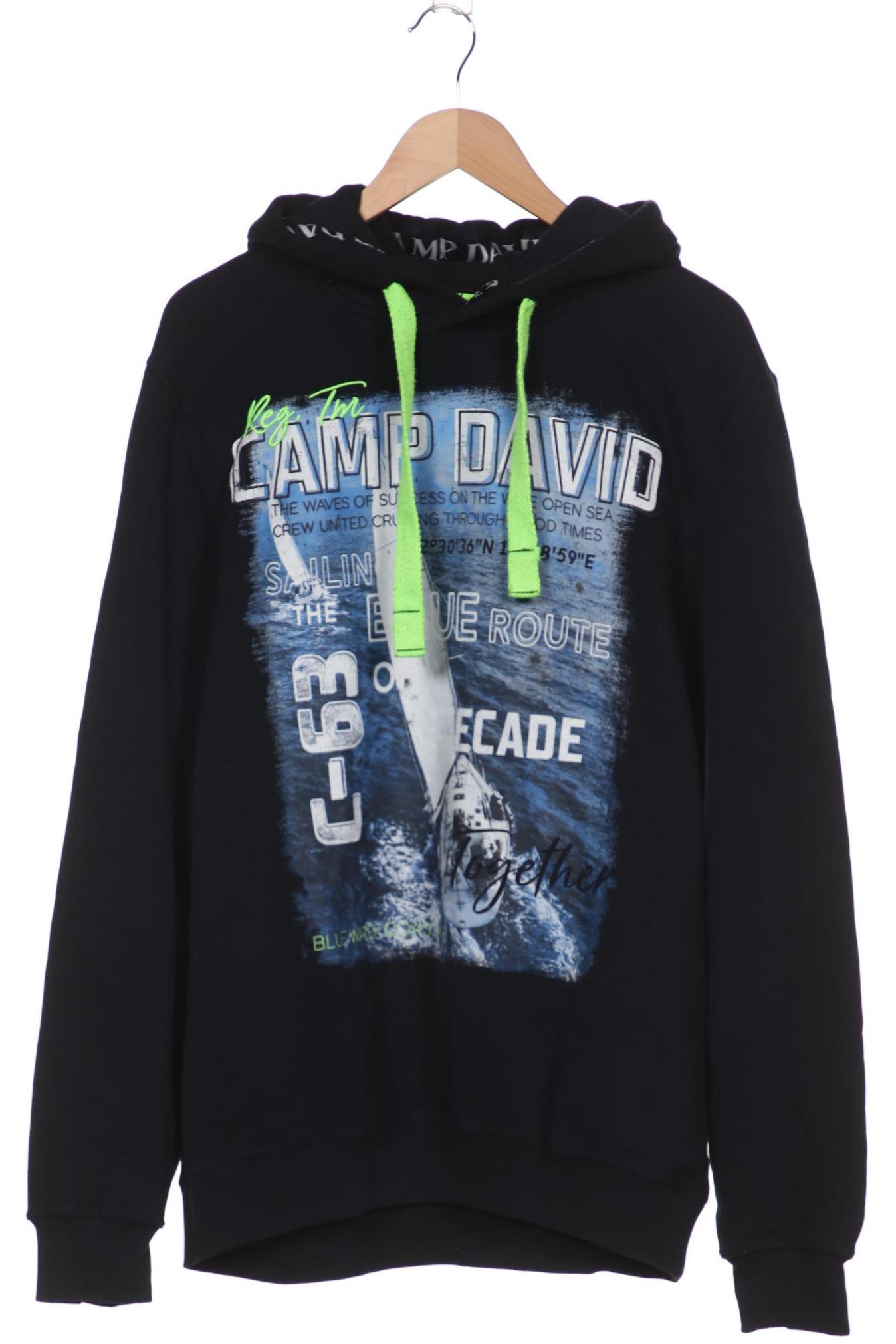 

Camp David Herren Kapuzenpullover, marineblau