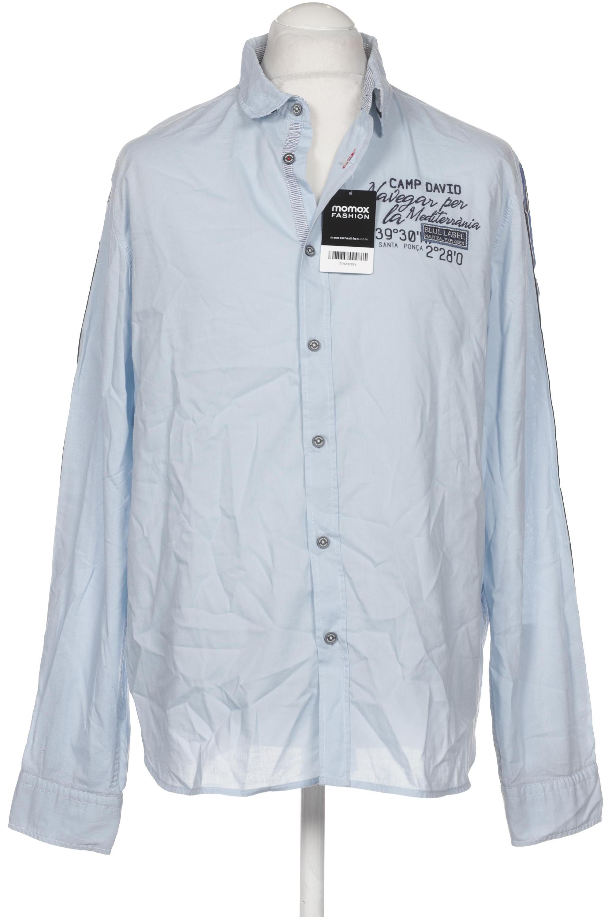 

Camp David Herren Hemd, hellblau, Gr. 52