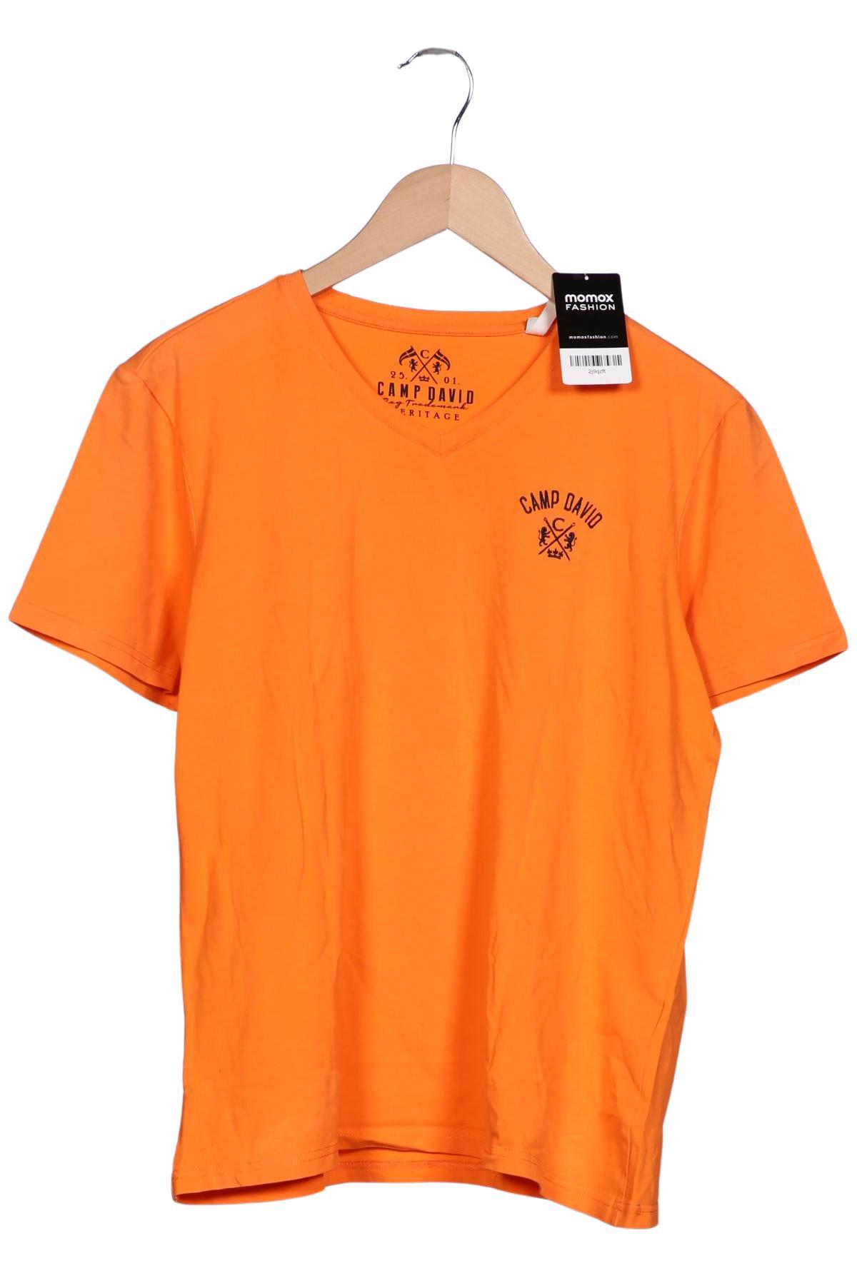 

Camp David Herren T-Shirt, orange, Gr. 48