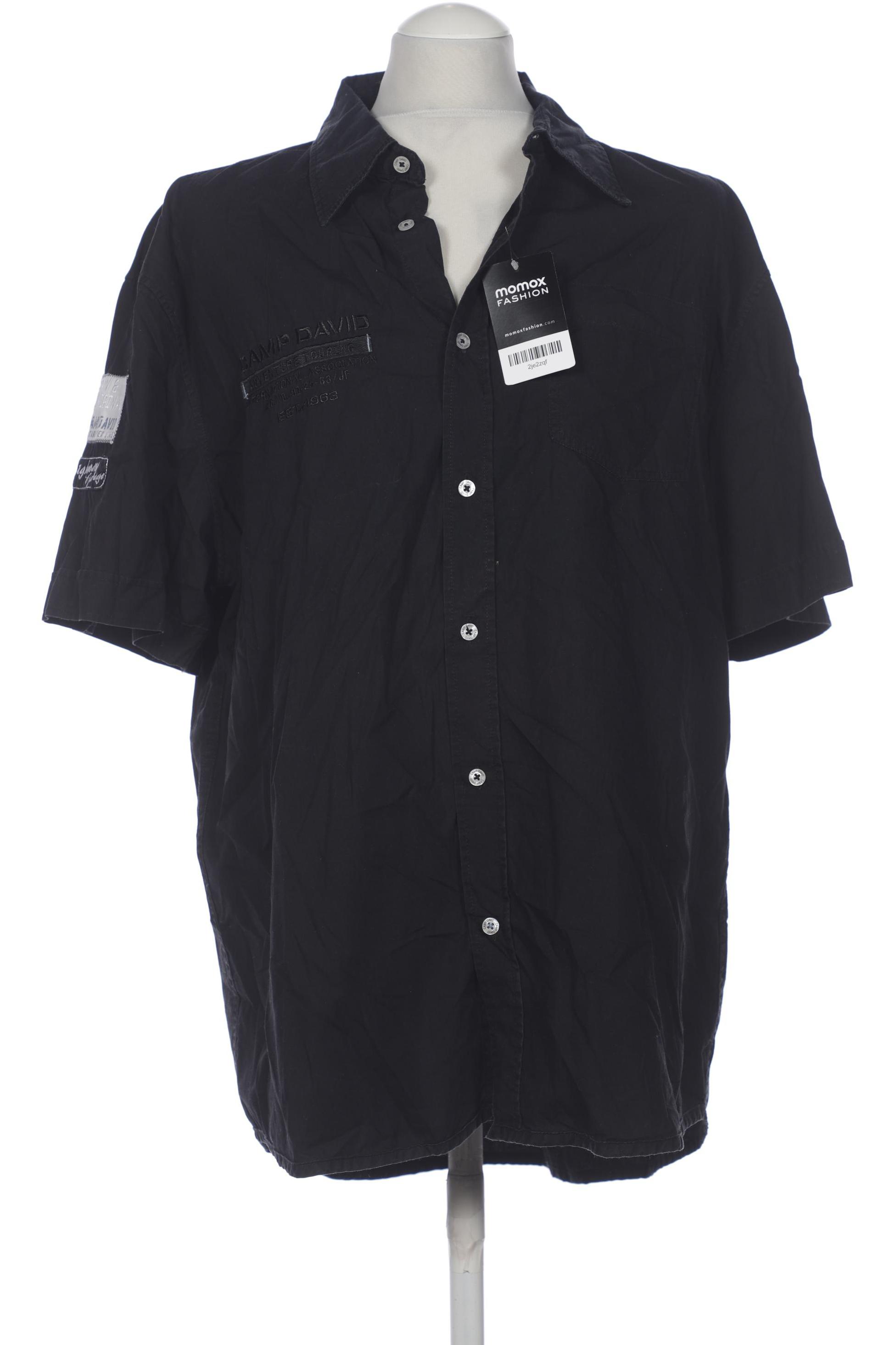 

Camp David Herren Hemd, schwarz