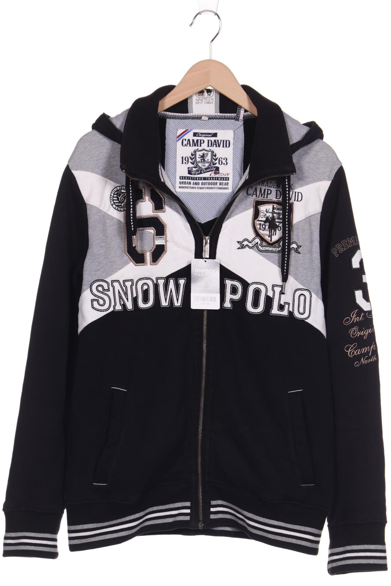 

Camp David Herren Kapuzenpullover, schwarz, Gr. 52