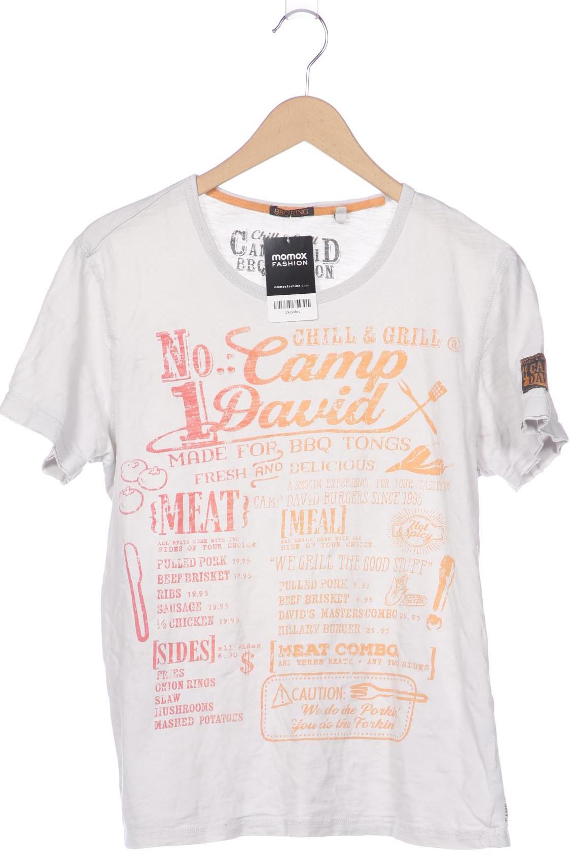 

Camp David Herren T-Shirt, grau, Gr. 48