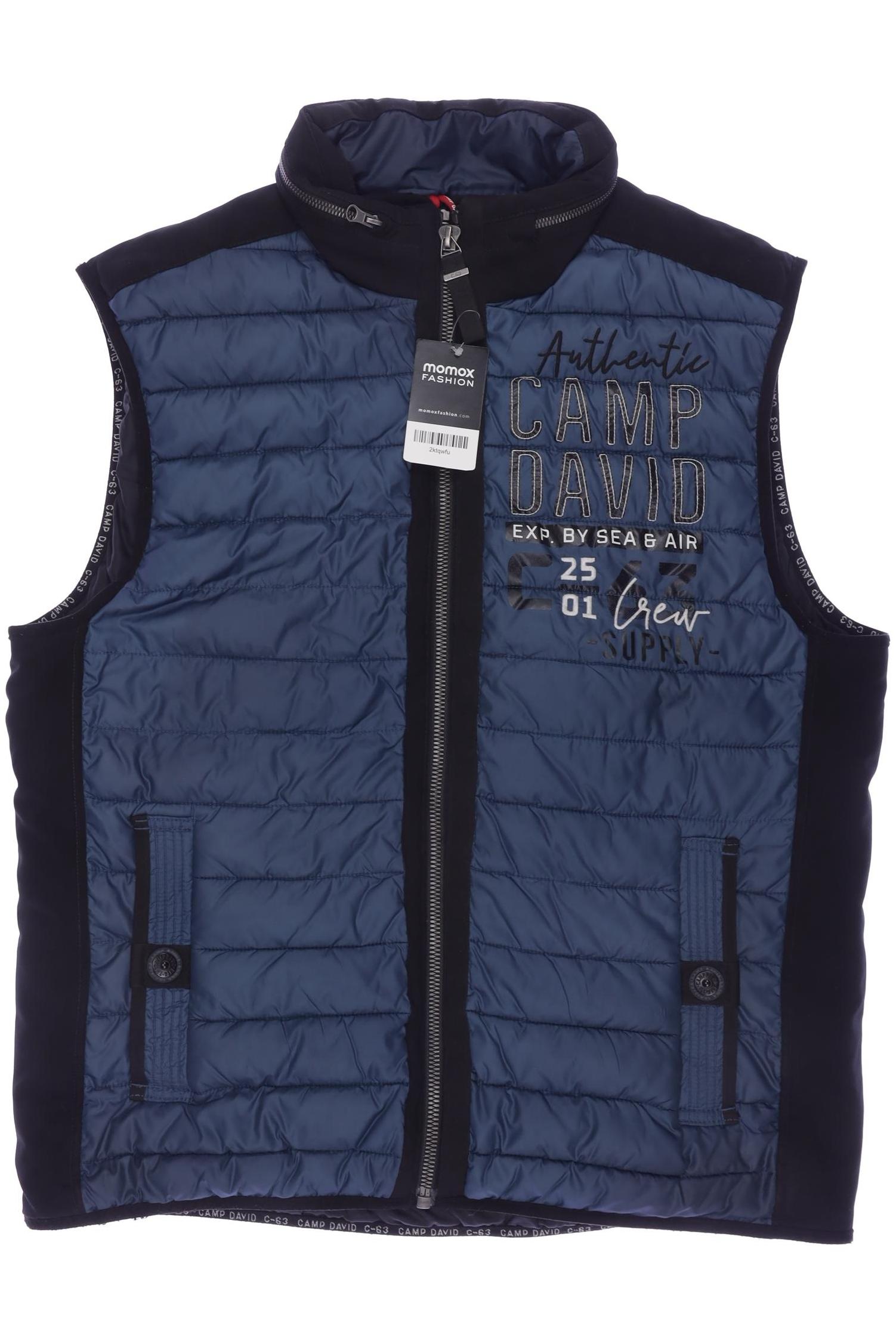 

Camp David Herren Weste, marineblau, Gr. 54