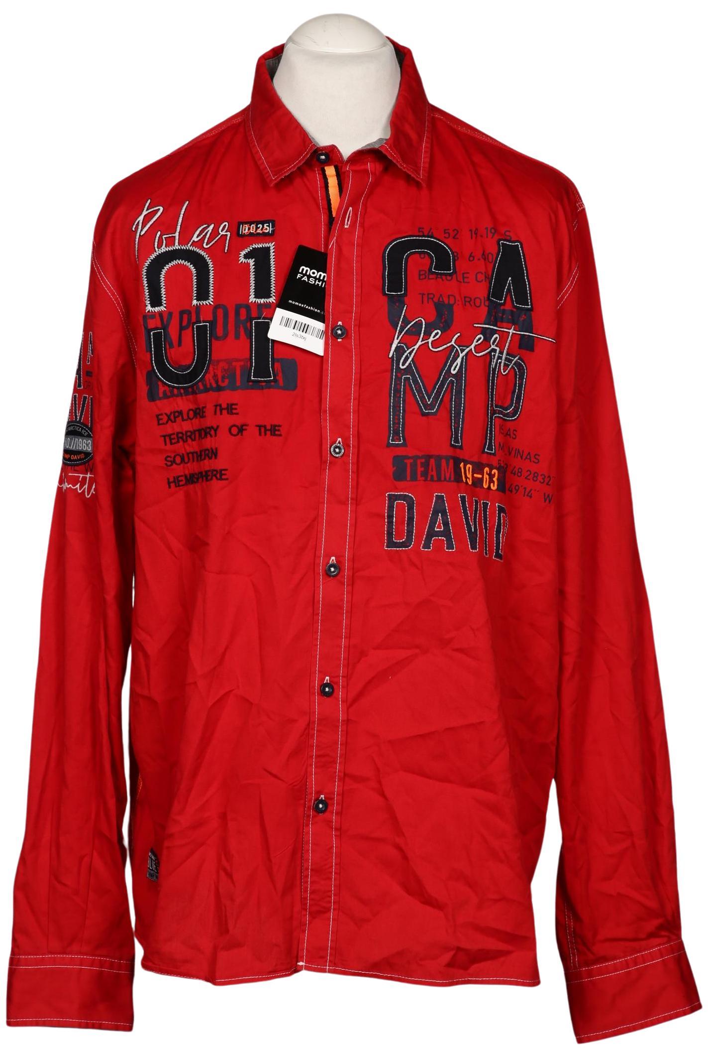 

Camp David Herren Hemd, rot, Gr. 54