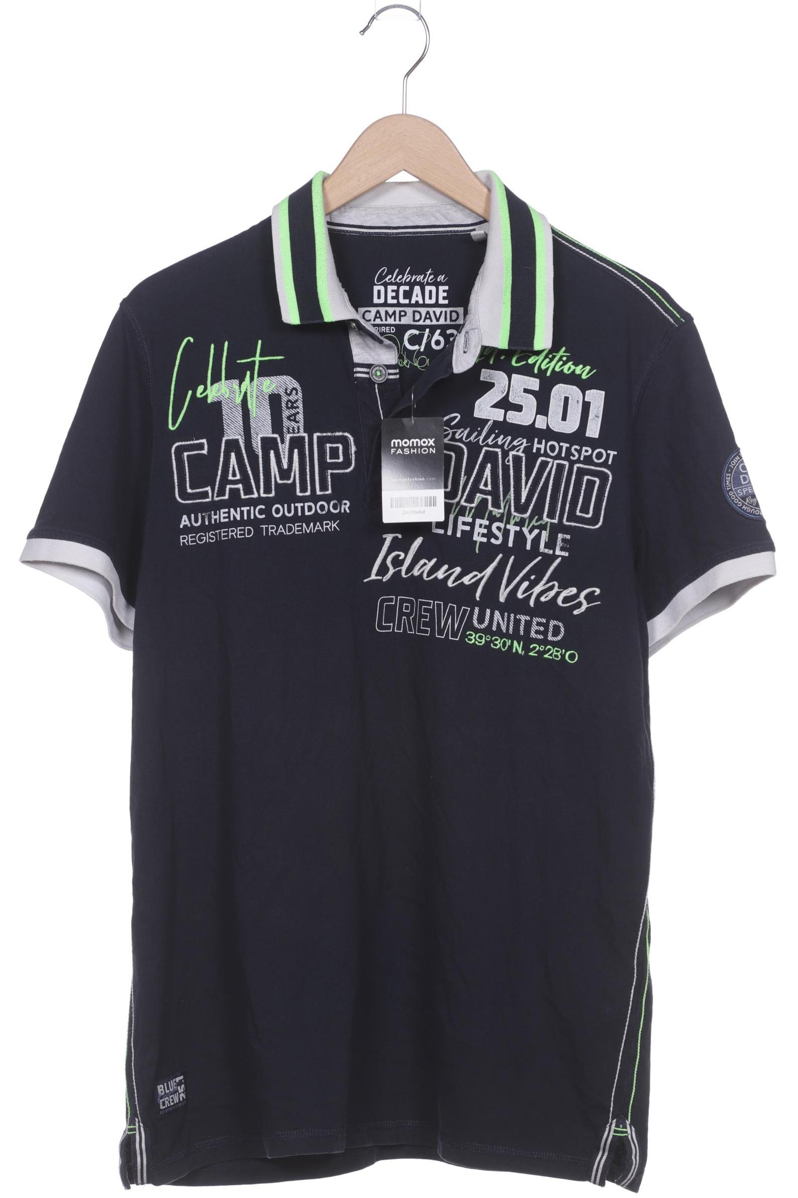

Camp David Herren Poloshirt, marineblau, Gr. 54