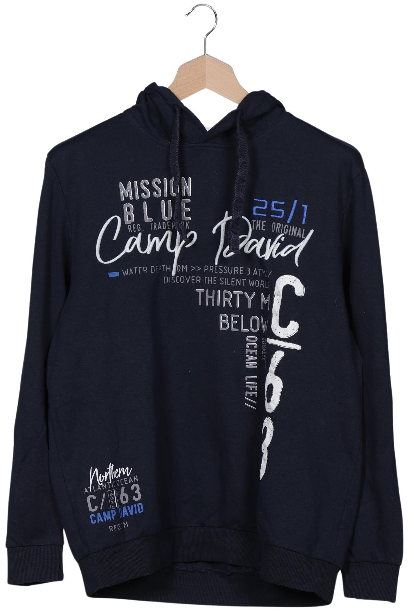 

Camp David Herren Kapuzenpullover, marineblau, Gr. 58