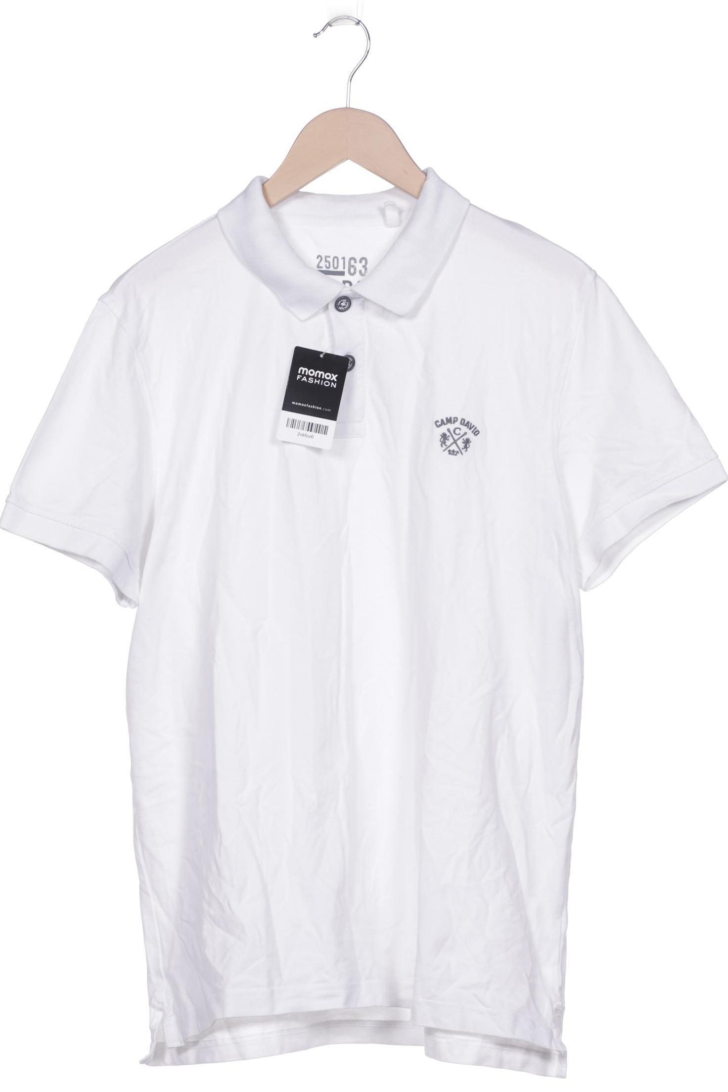 

Camp David Herren Poloshirt, weiß, Gr. 54