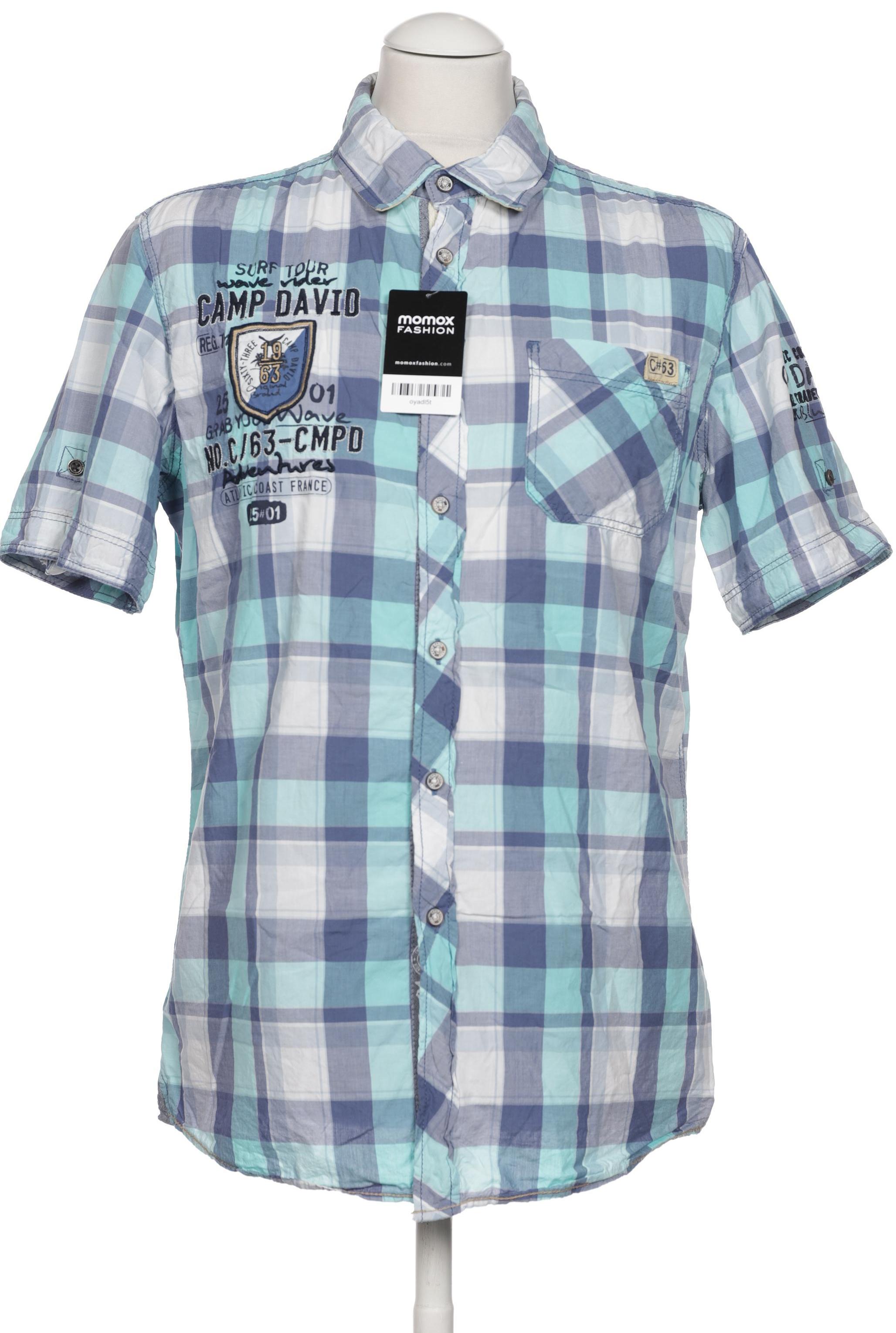 

Camp David Herren Hemd, blau, Gr. 46