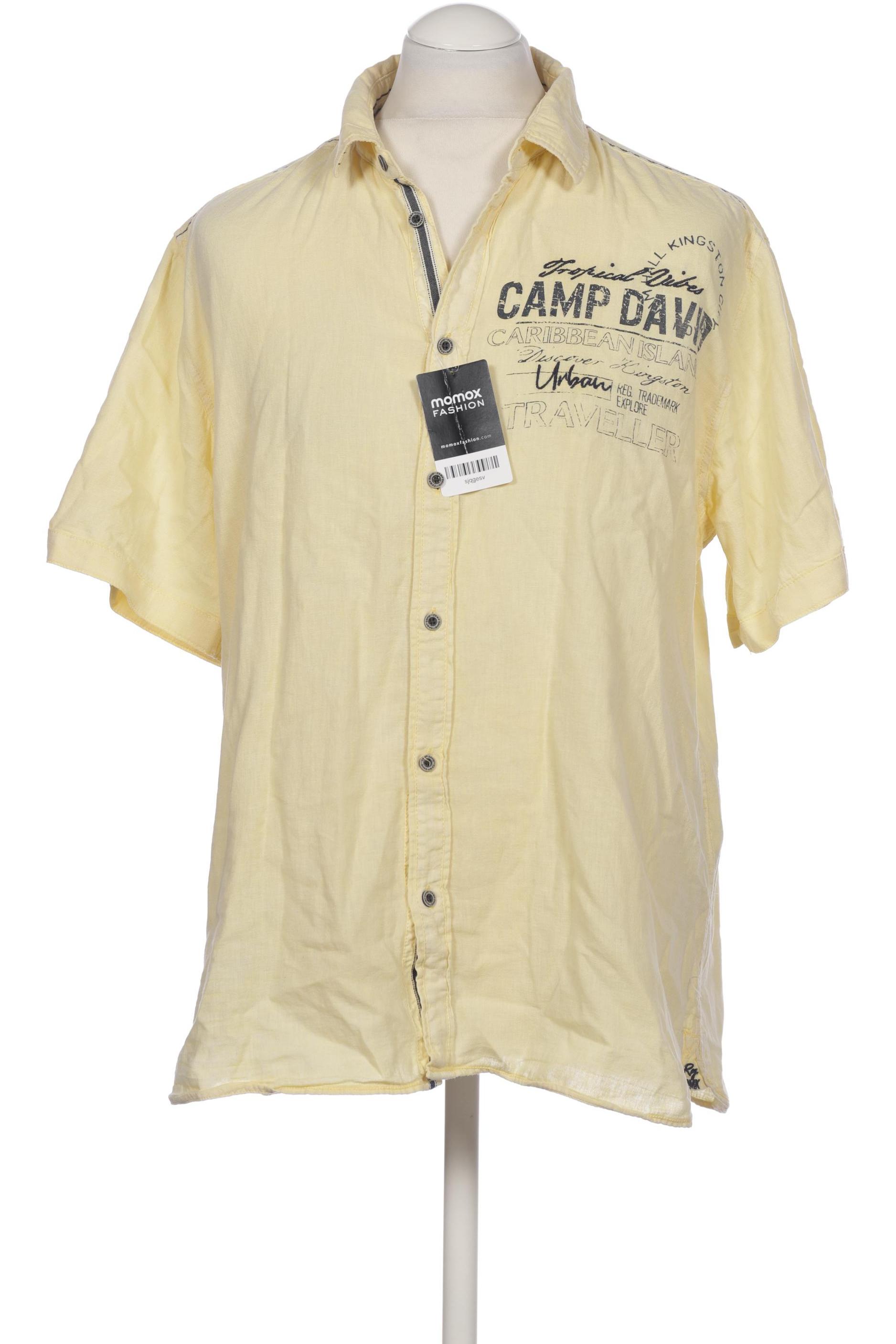 

Camp David Herren Hemd, gelb, Gr. 52