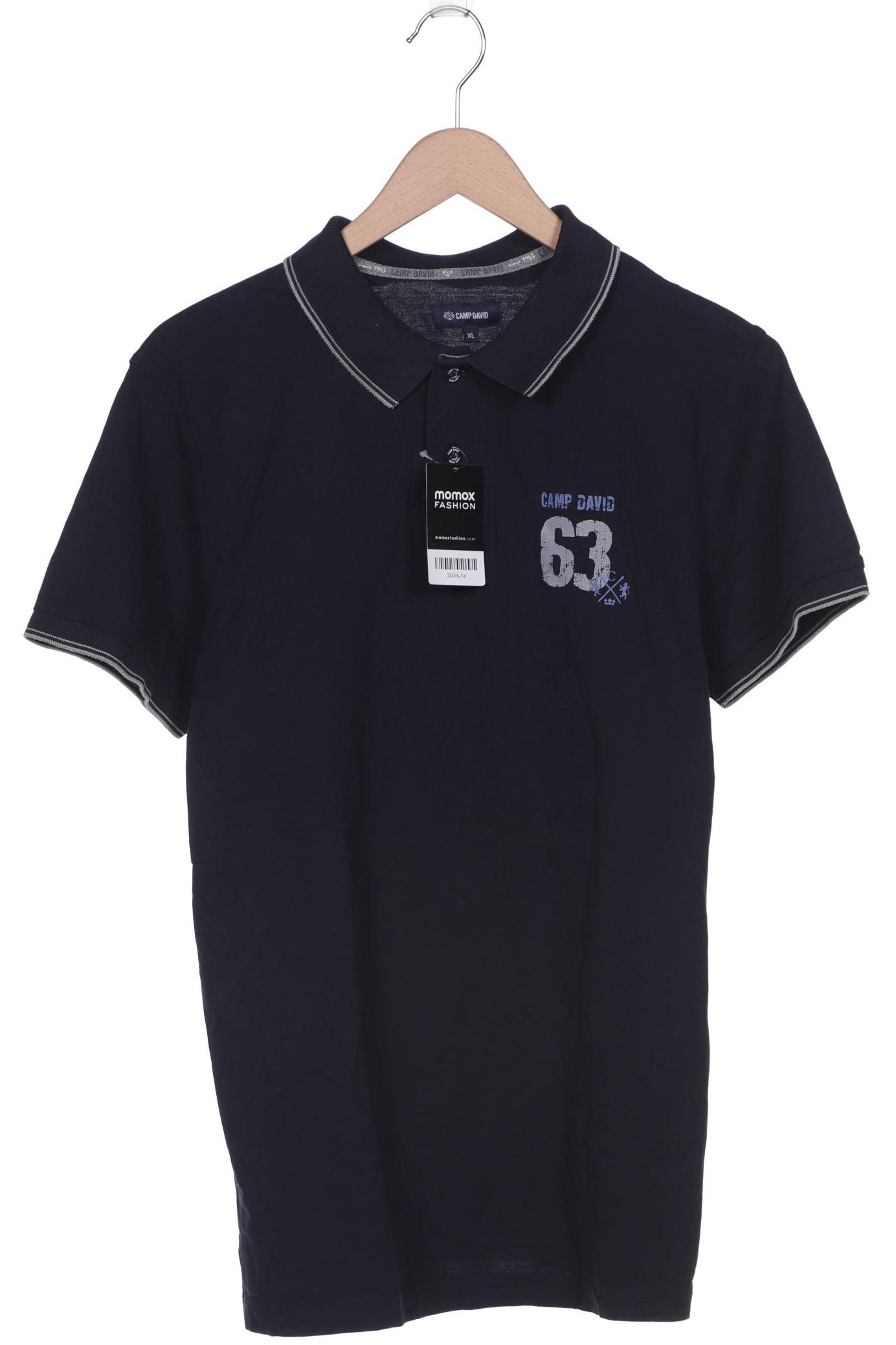 

Camp David Herren Poloshirt, marineblau