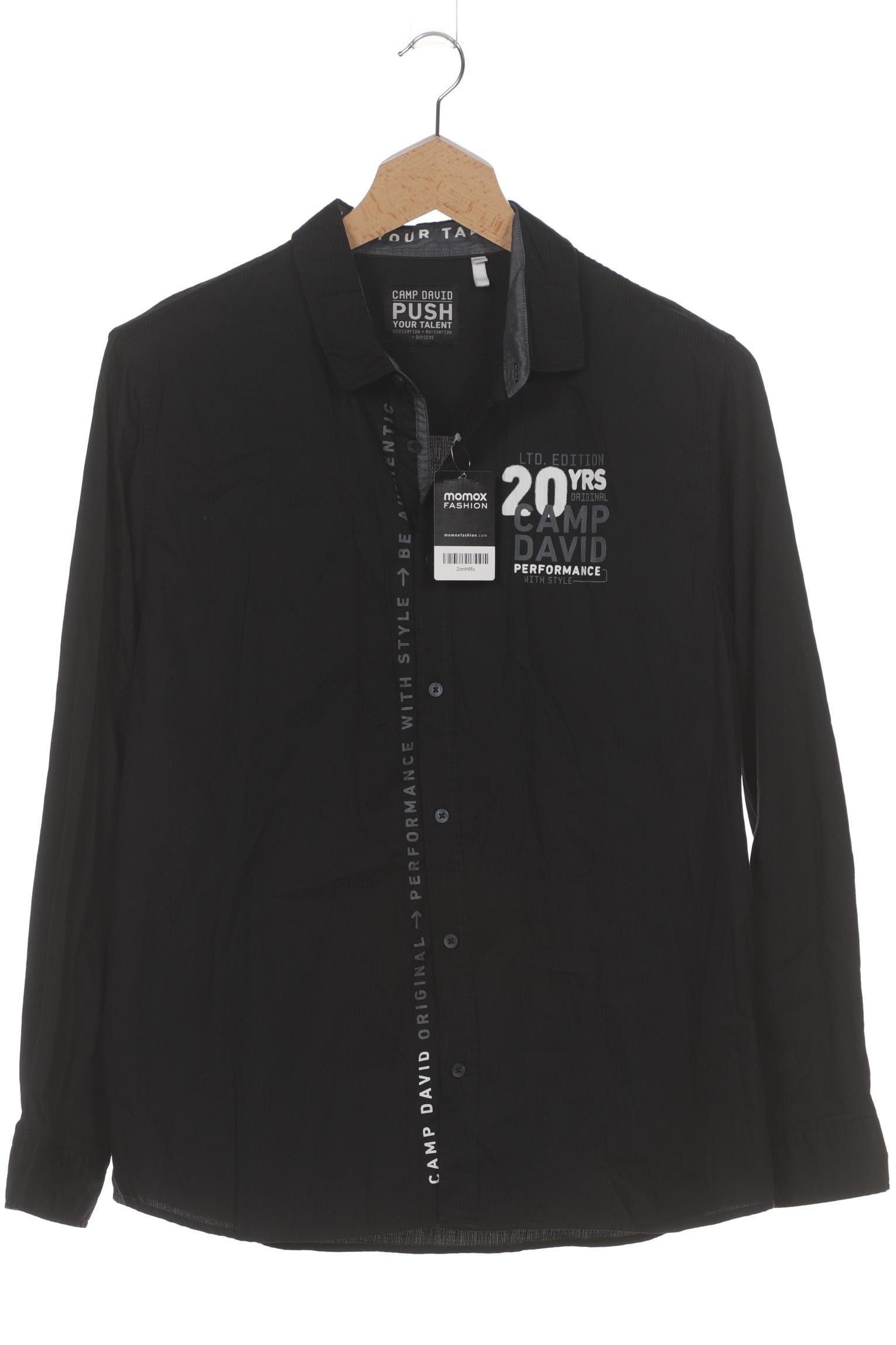 

Camp David Herren Hemd, schwarz, Gr. 56