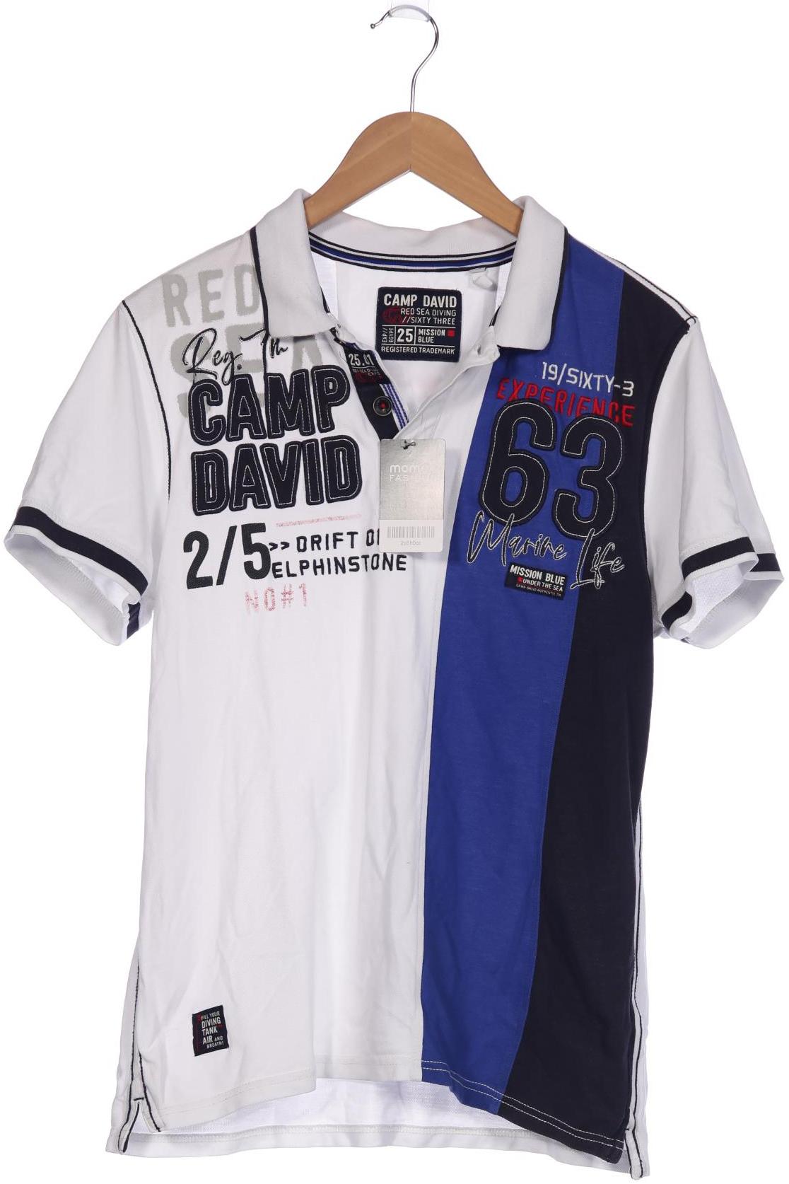 

Camp David Herren Poloshirt, weiß