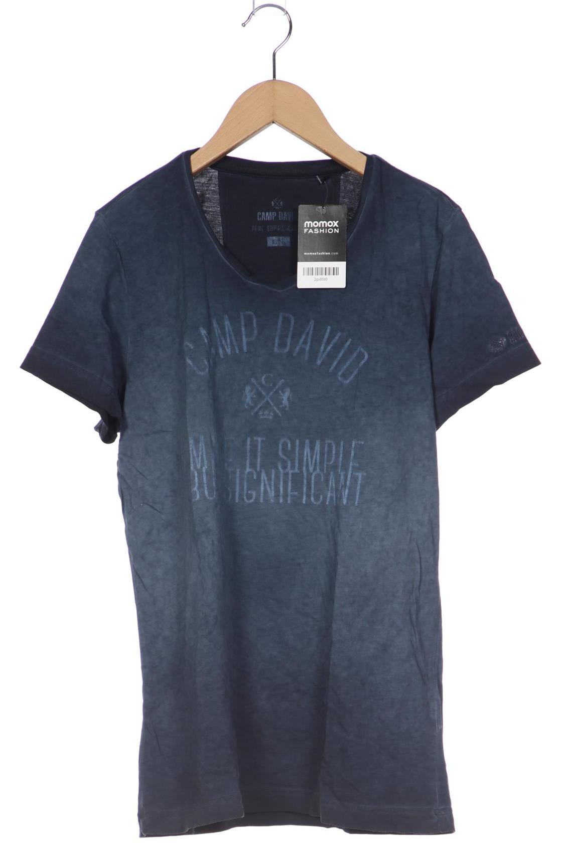 

Camp David Herren T-Shirt, marineblau, Gr. 46