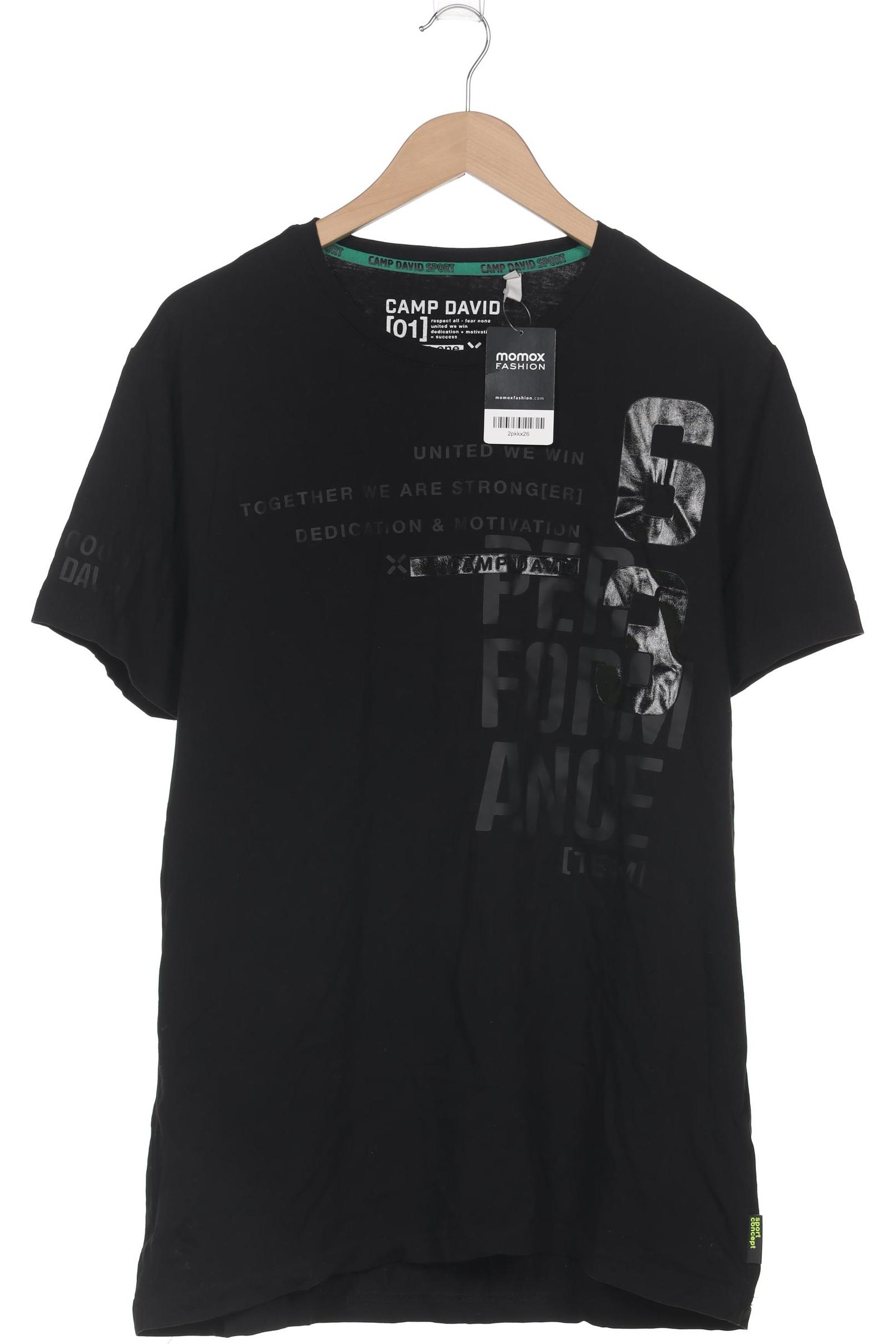 

Camp David Herren T-Shirt, schwarz, Gr. 56