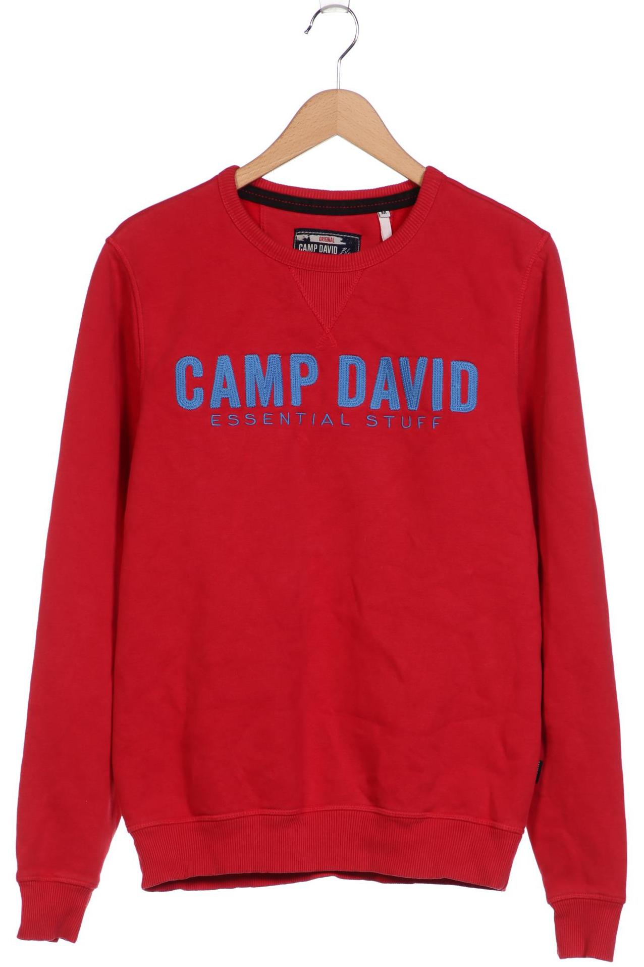 

Camp David Herren Sweatshirt, rot, Gr. 48