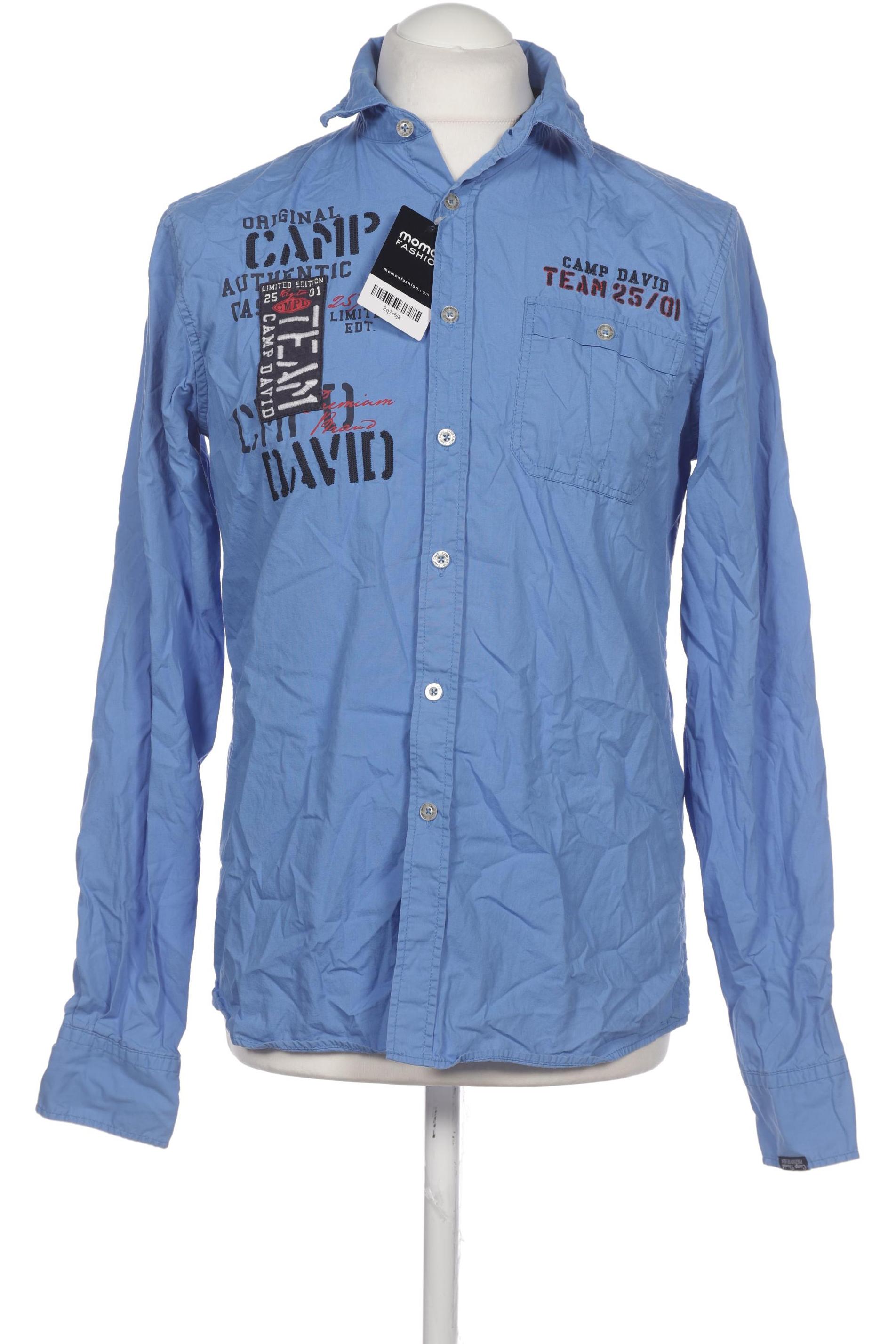 

Camp David Herren Hemd, blau, Gr. 46
