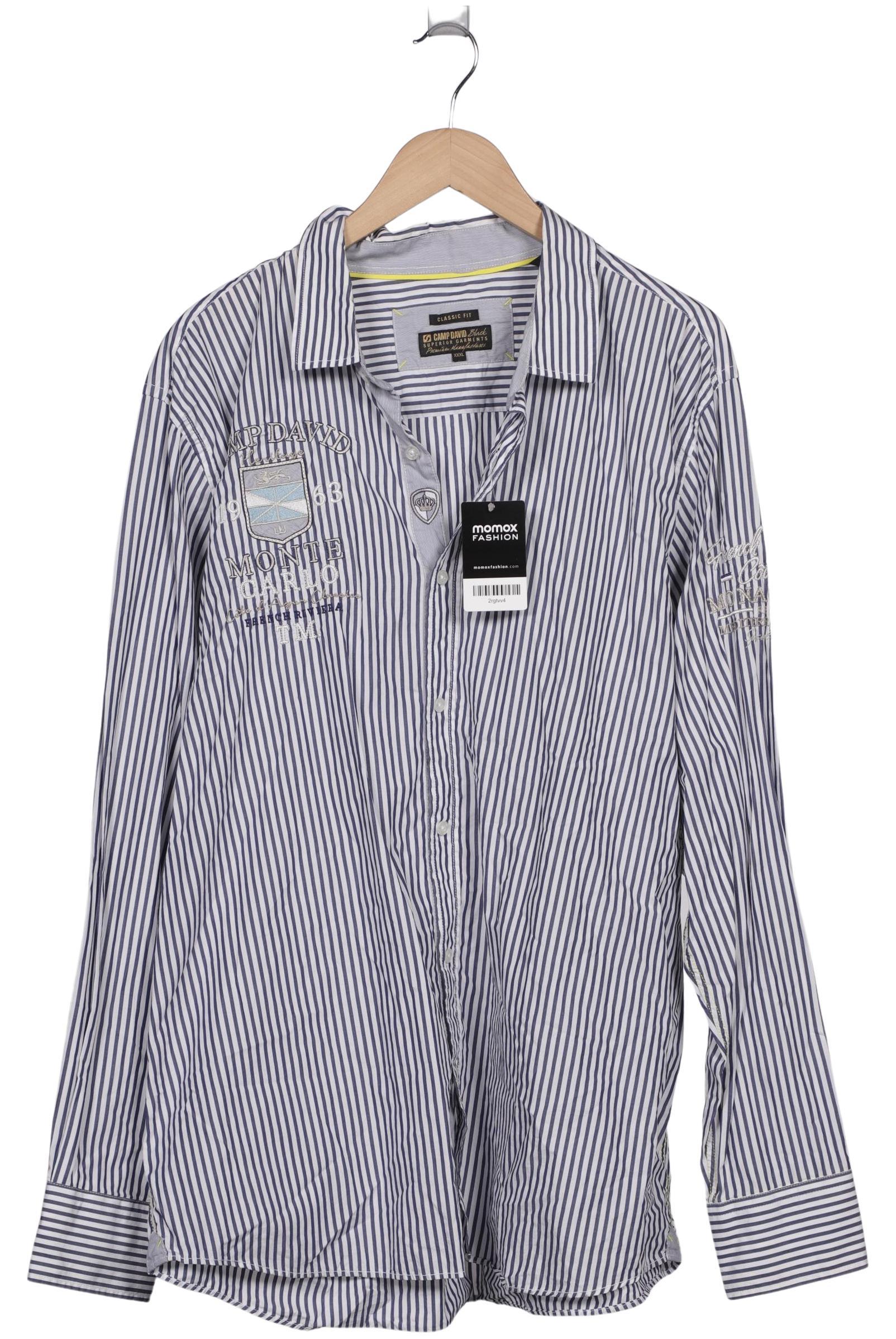 

Camp David Herren Hemd, marineblau, Gr. 58
