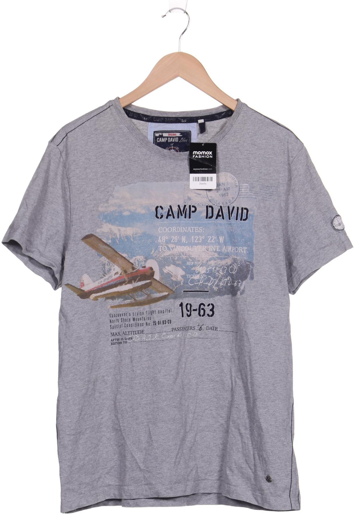 

Camp David Herren T-Shirt, grau