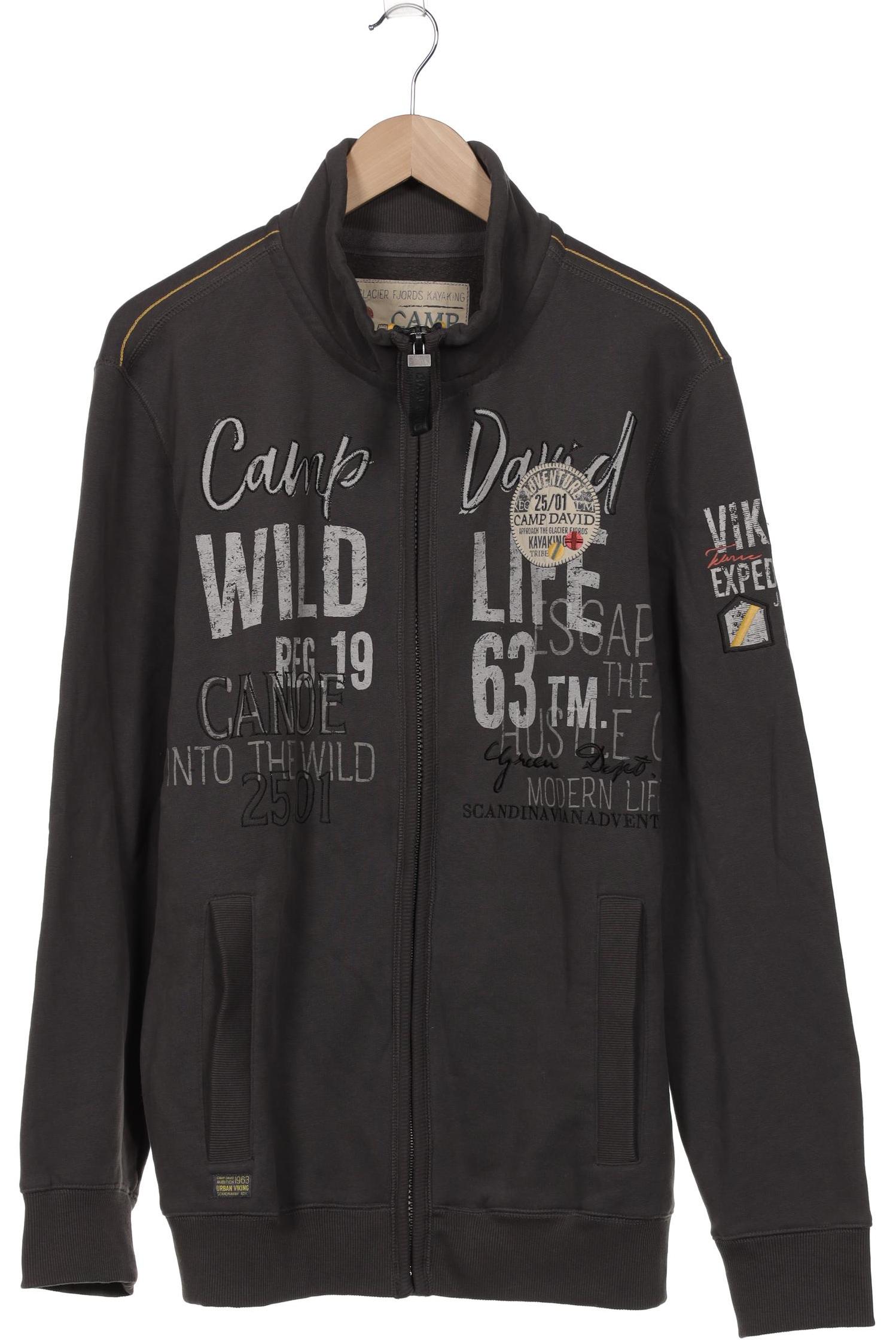 

Camp David Herren Sweatshirt, grau, Gr. 56