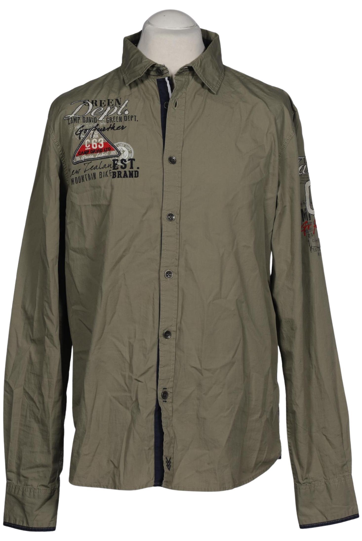 Thumbnail - Camp David Herren Hemd, grün, Gr. 52