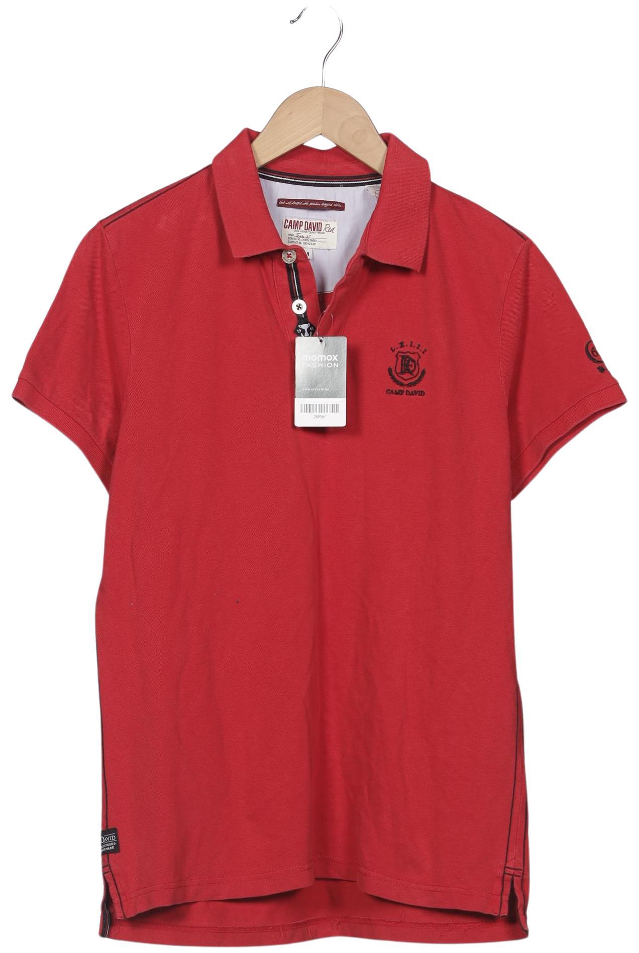 

Camp David Herren Poloshirt, rot, Gr. 48