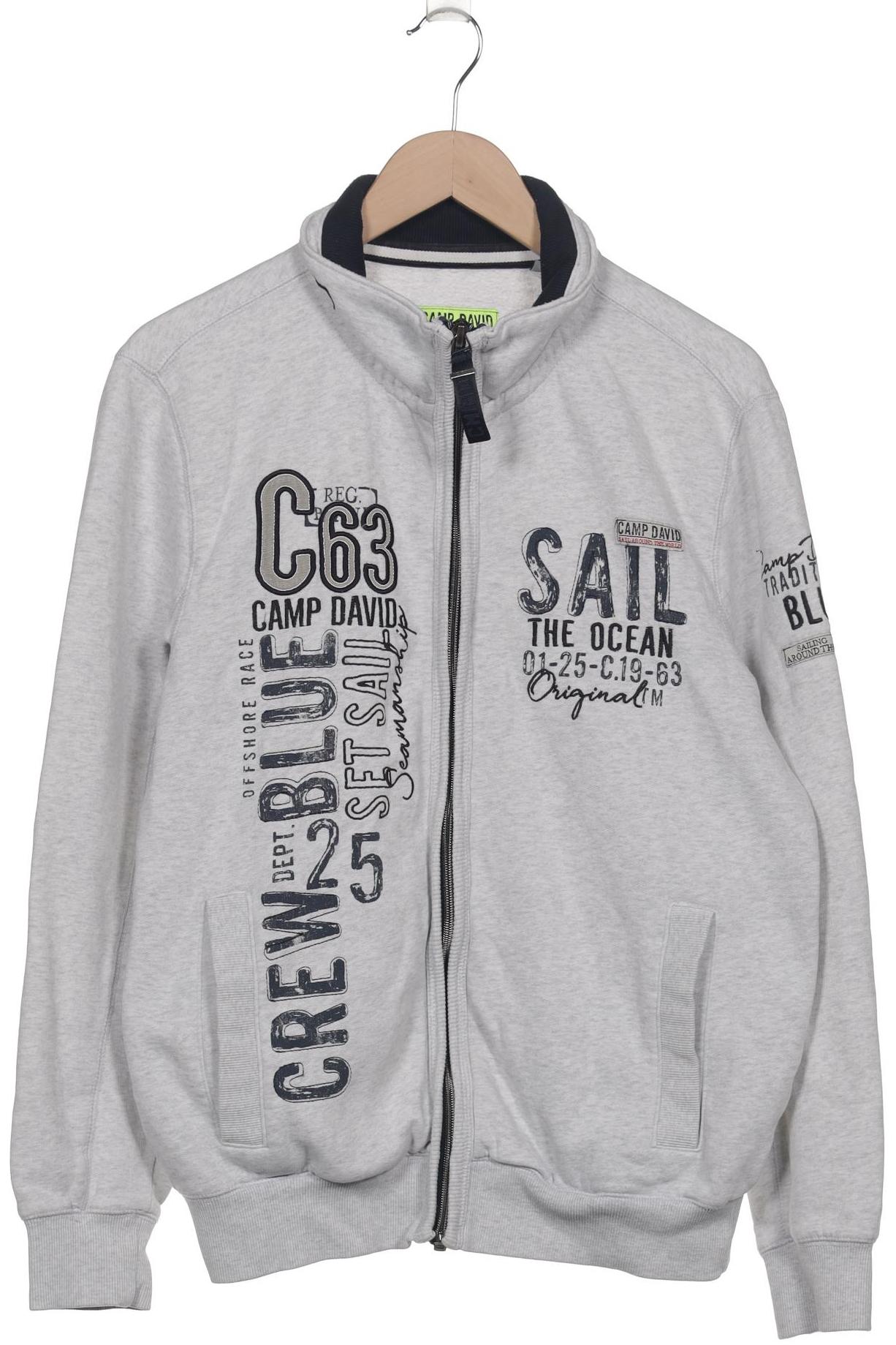 

Camp David Herren Sweatshirt, grau, Gr. 48