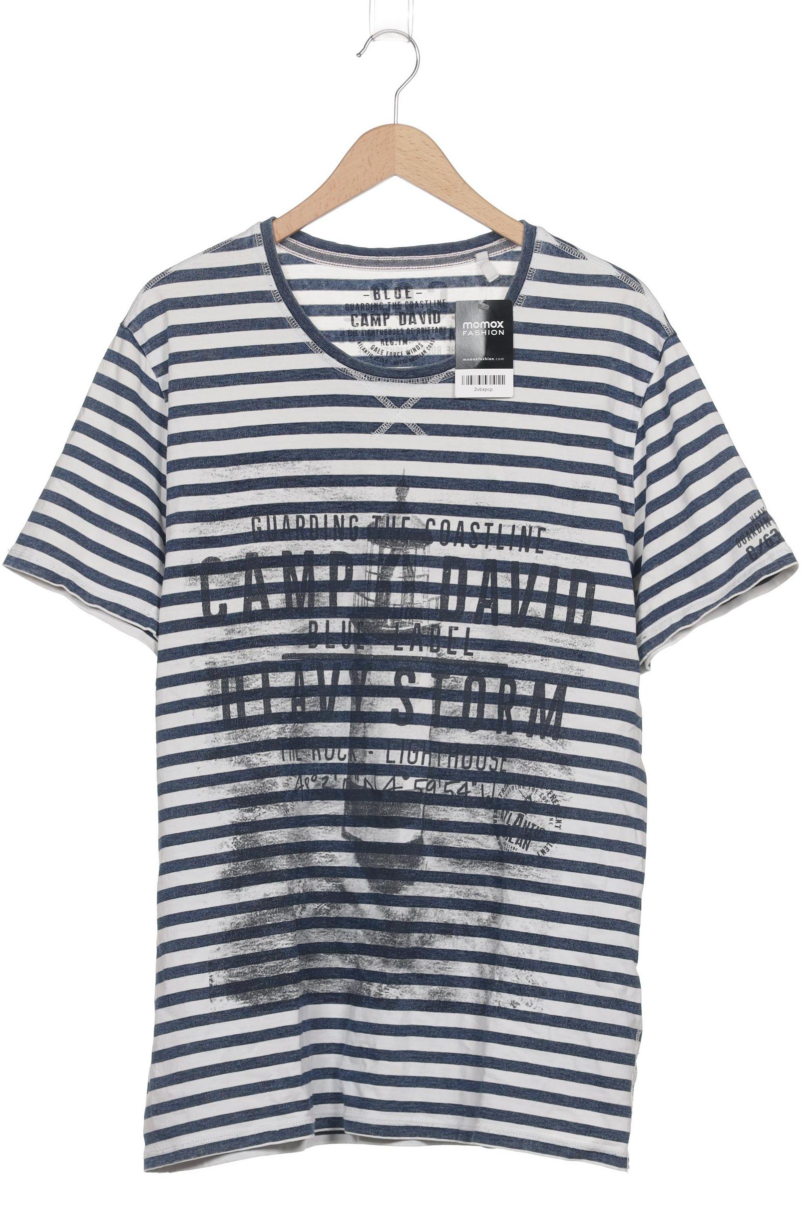 

Camp David Herren T-Shirt, weiß, Gr. 56