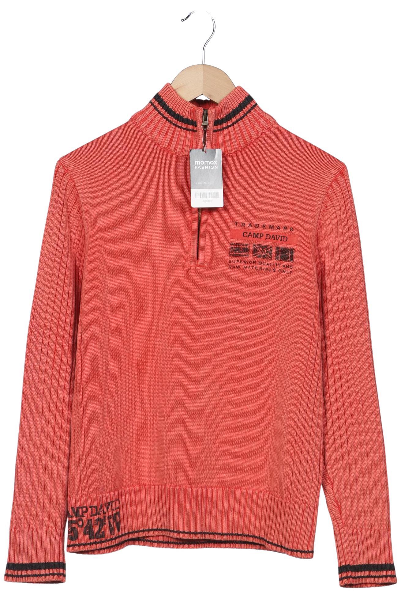 

Camp David Herren Pullover, rot, Gr. 48