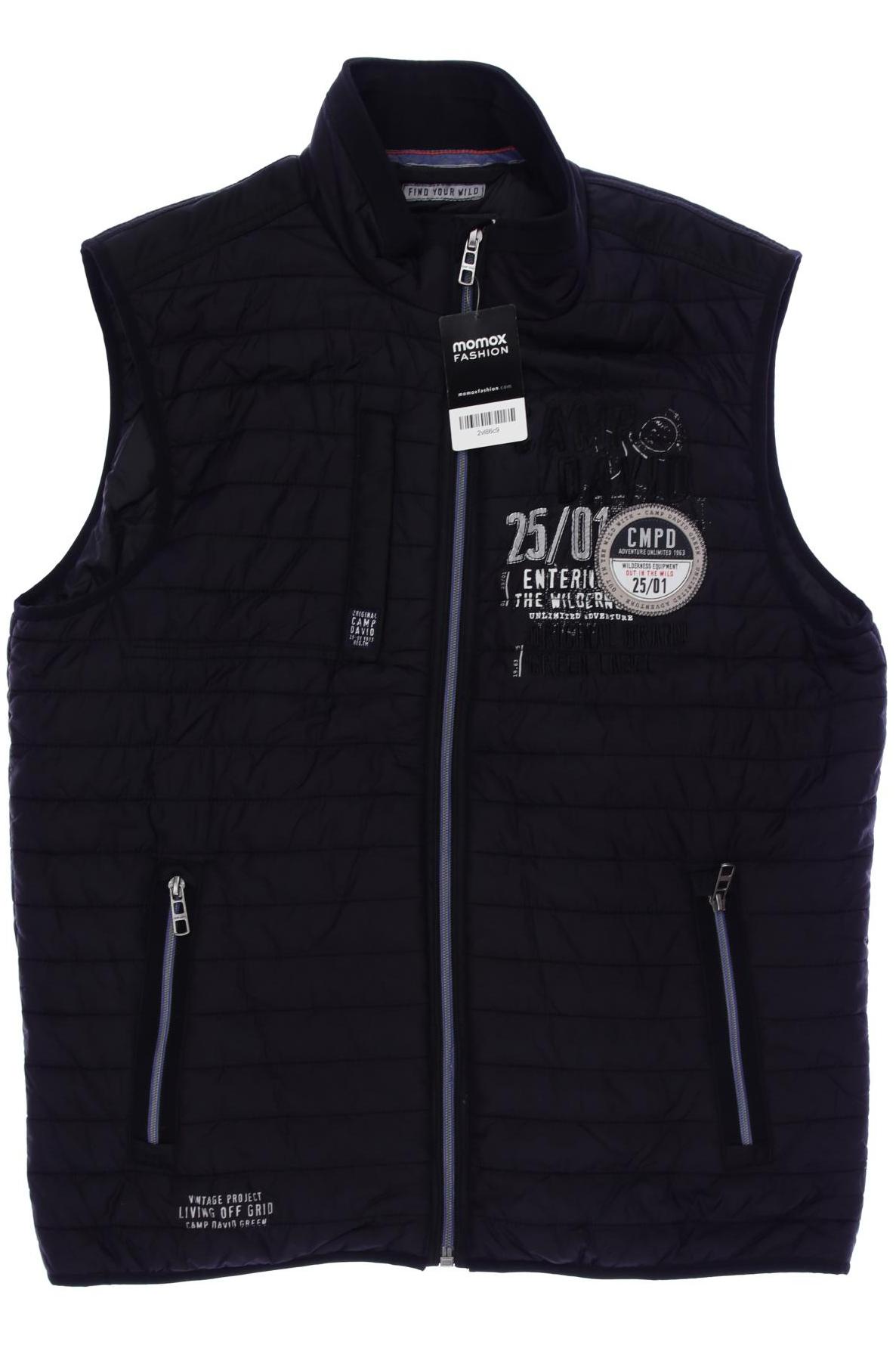 

Camp David Herren Weste, schwarz, Gr. 52