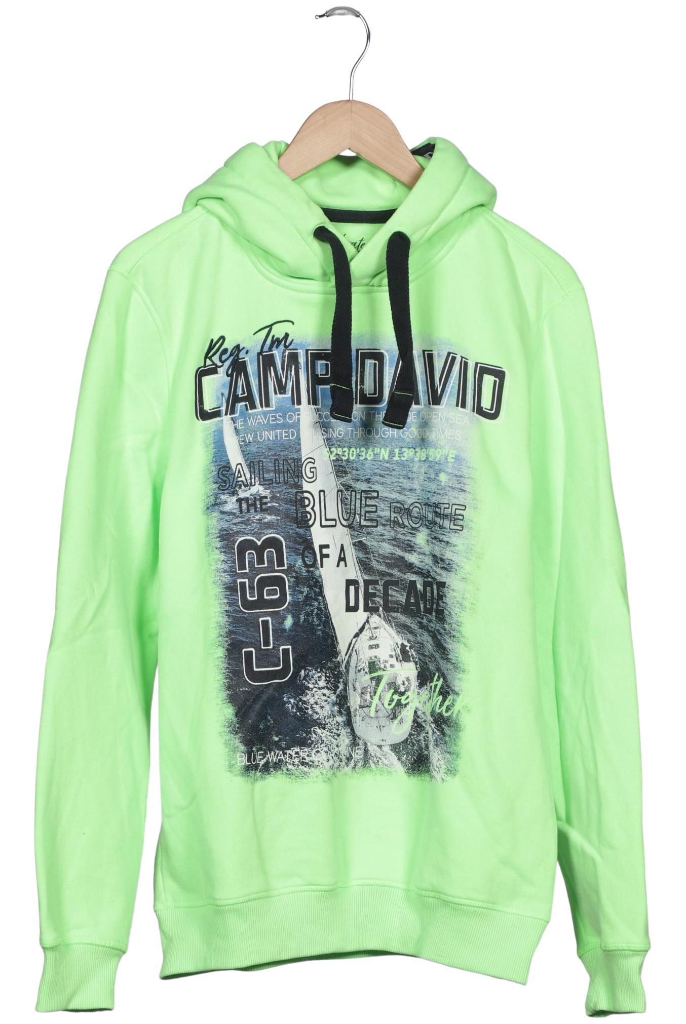 

Camp David Herren Kapuzenpullover, neon, Gr. 52