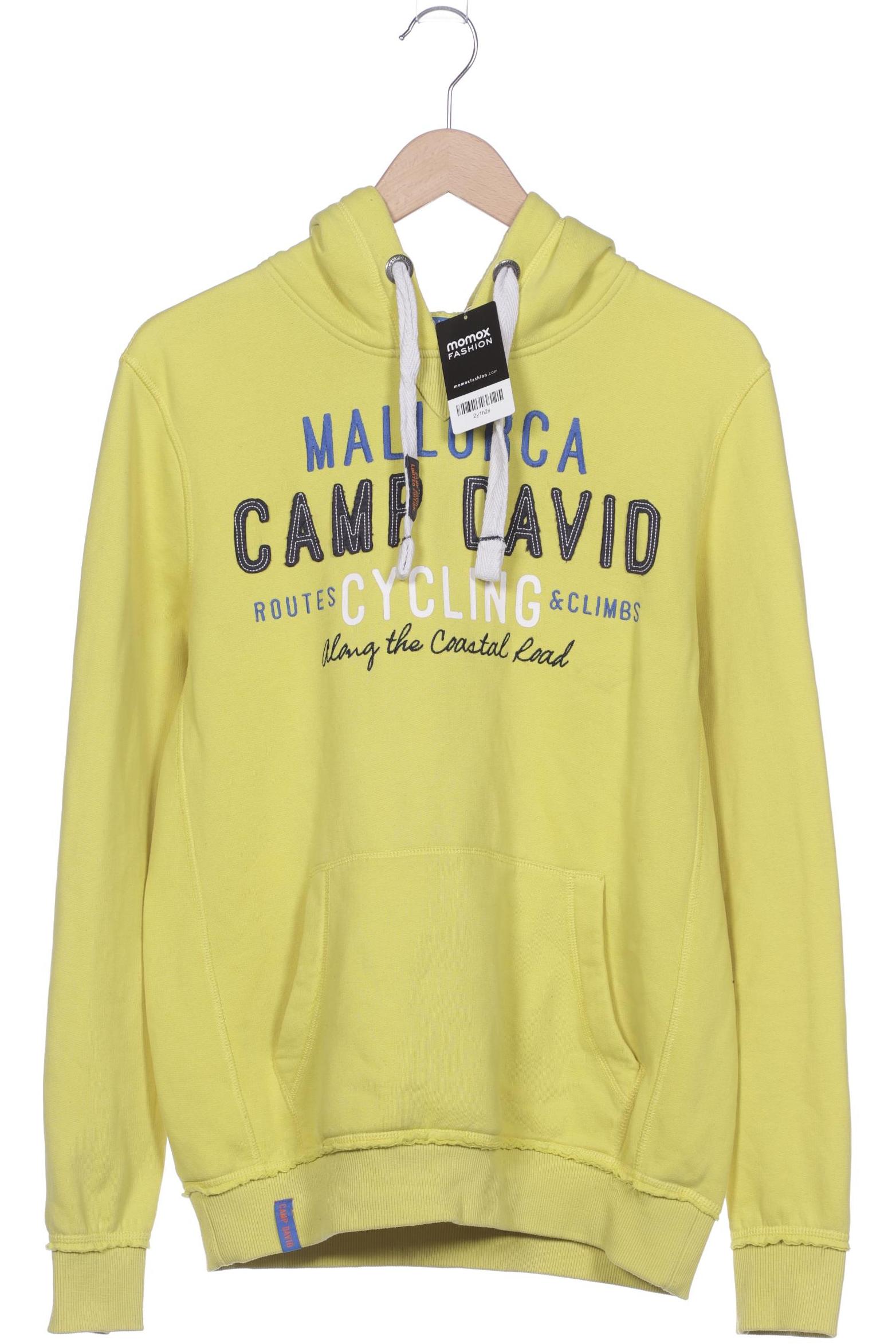 

Camp David Herren Kapuzenpullover, gelb, Gr. 48