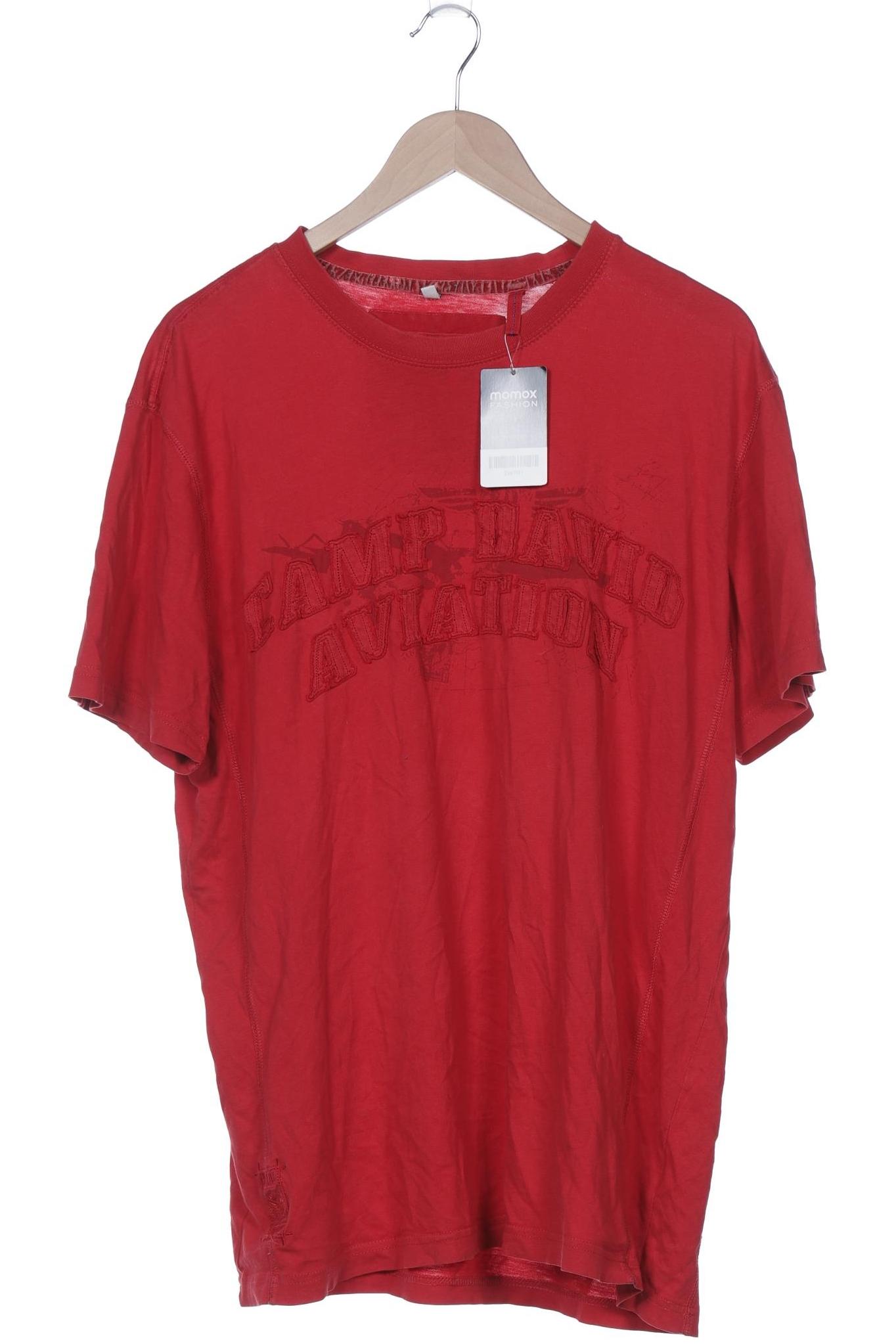 

Camp David Herren T-Shirt, rot, Gr. 56