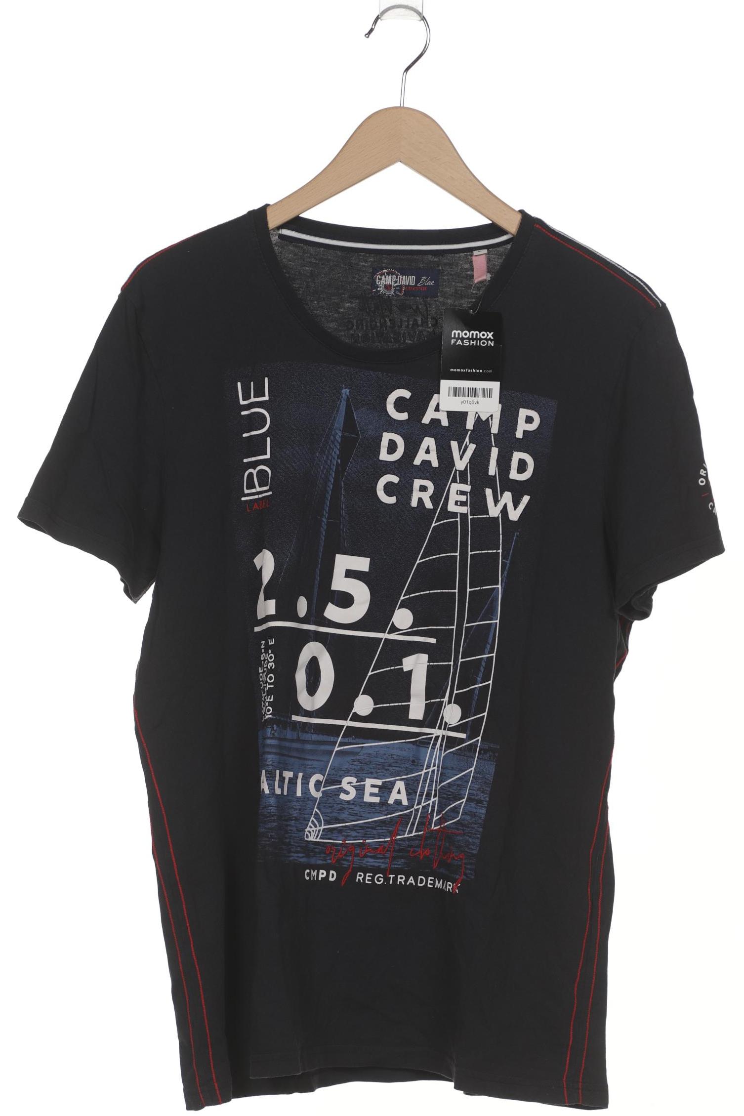 

Camp David Herren T-Shirt, marineblau, Gr. 52