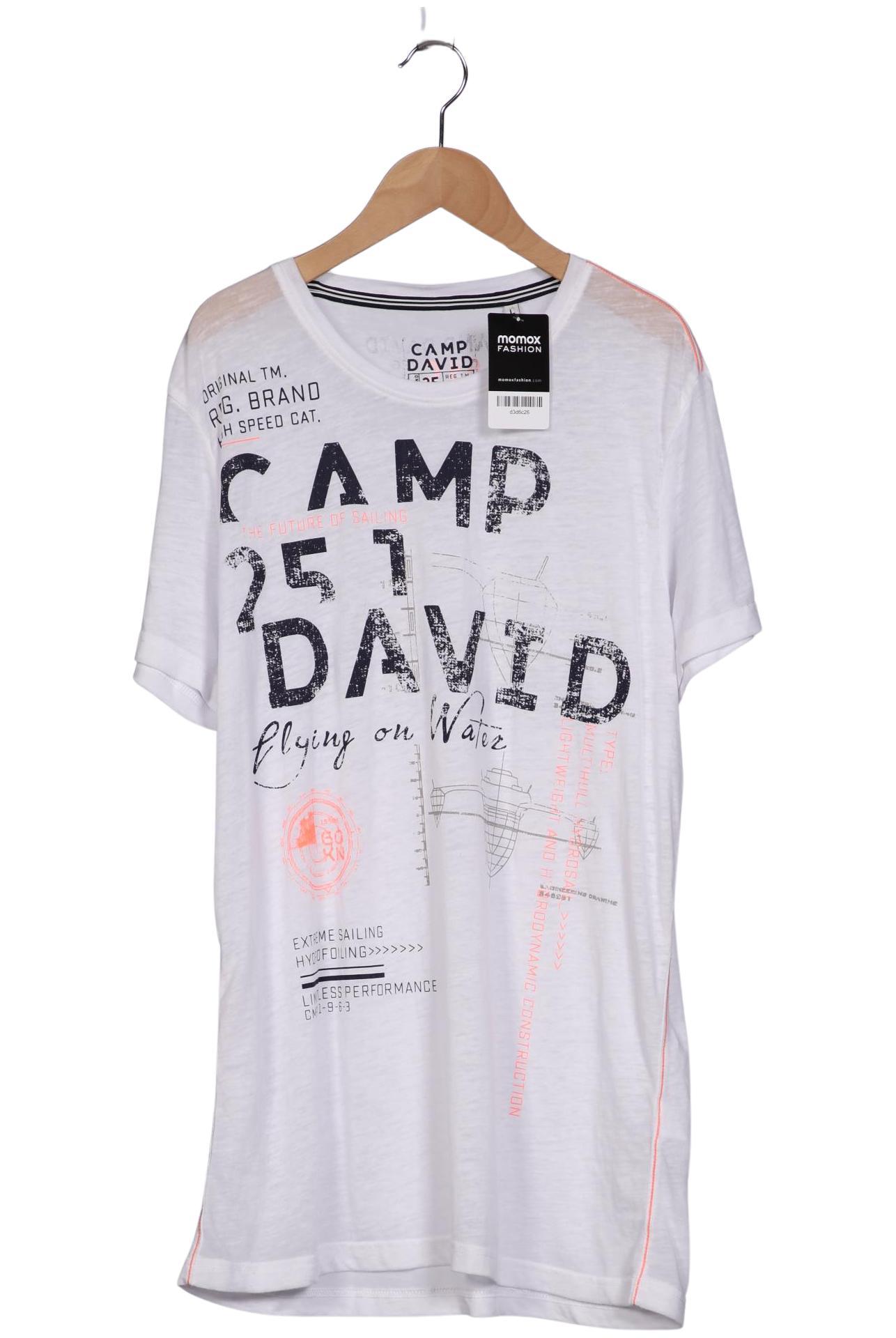 

Camp David Herren T-Shirt, weiß, Gr. 52