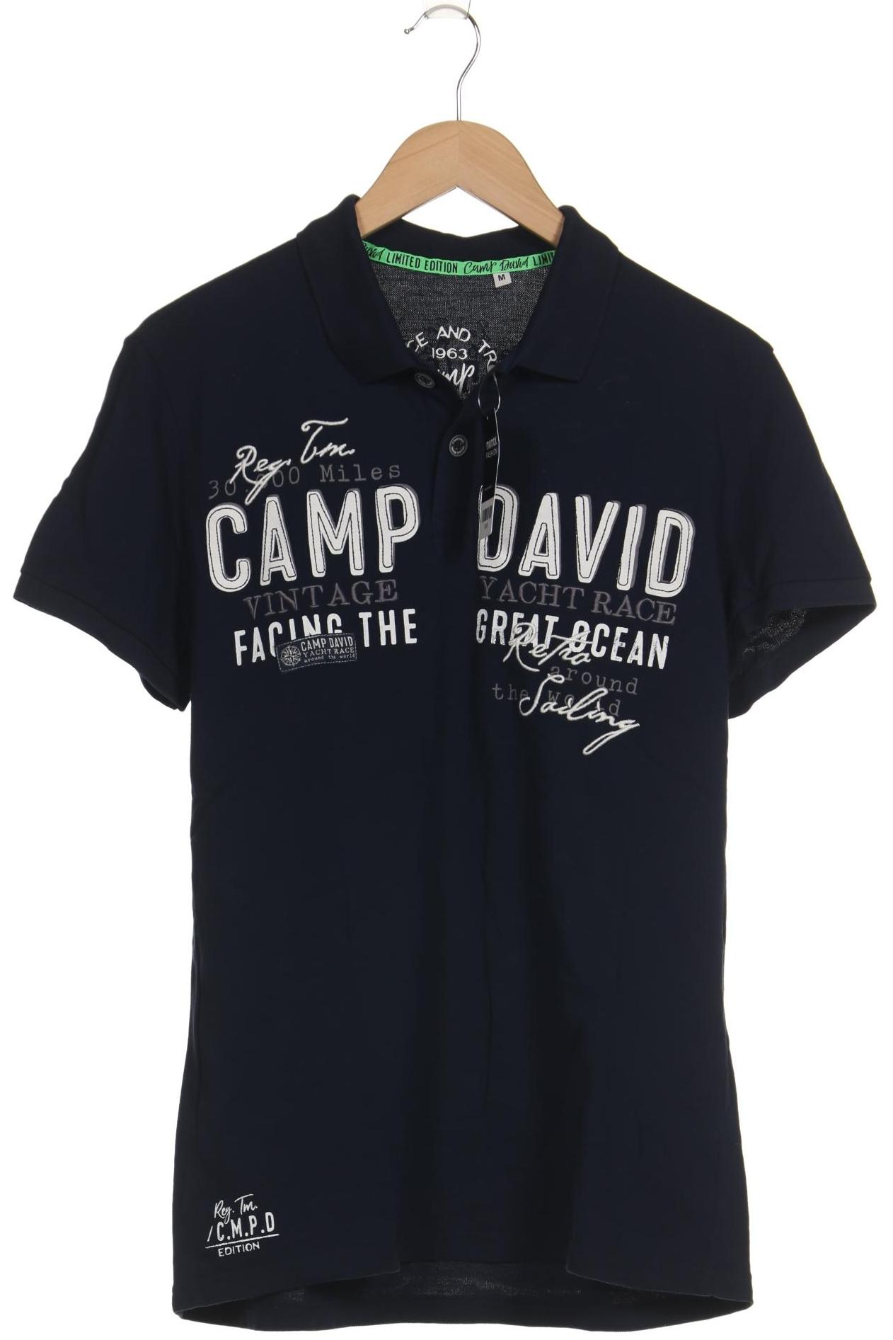 

Camp David Herren Poloshirt, marineblau, Gr. 48