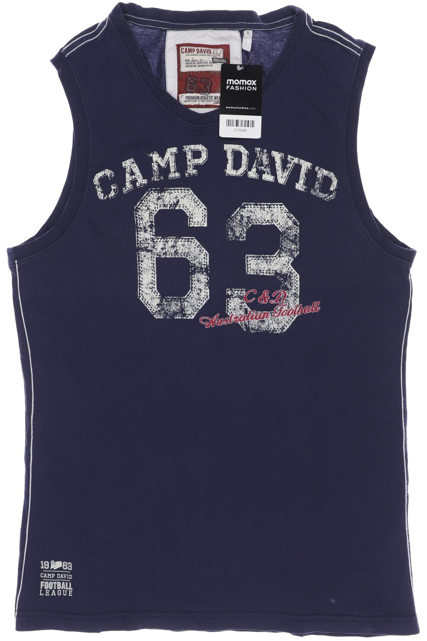

Camp David Herren T-Shirt, marineblau